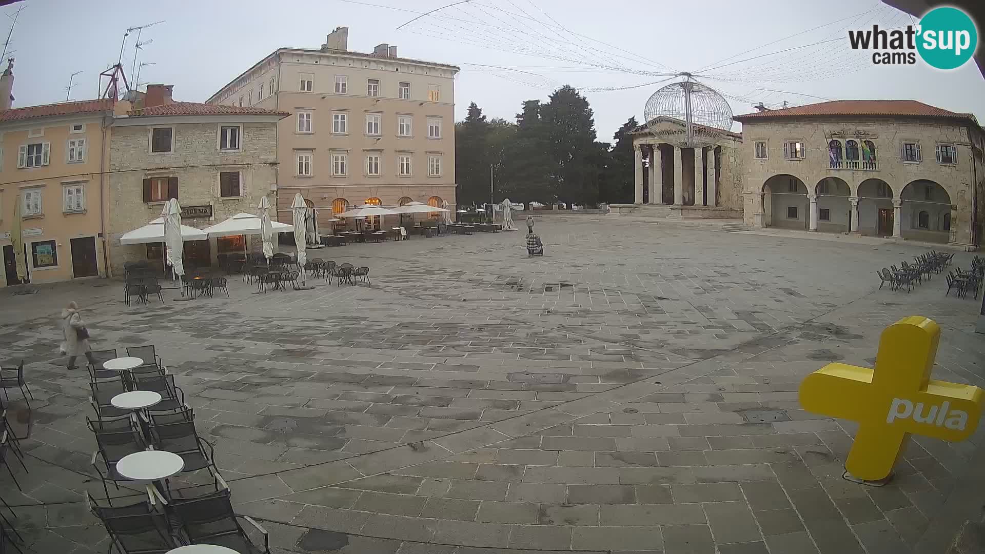 Pola – Forum e Tempio di Augusto