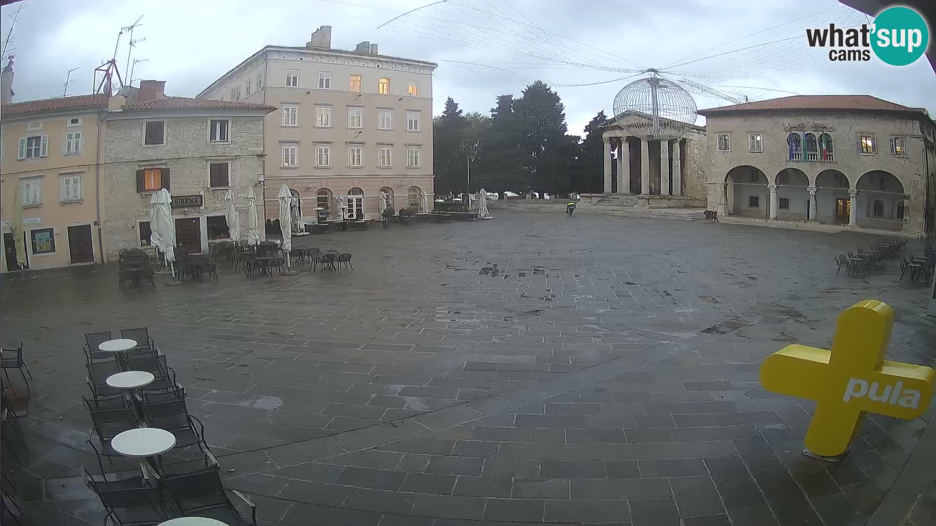 Pola – Forum e Tempio di Augusto