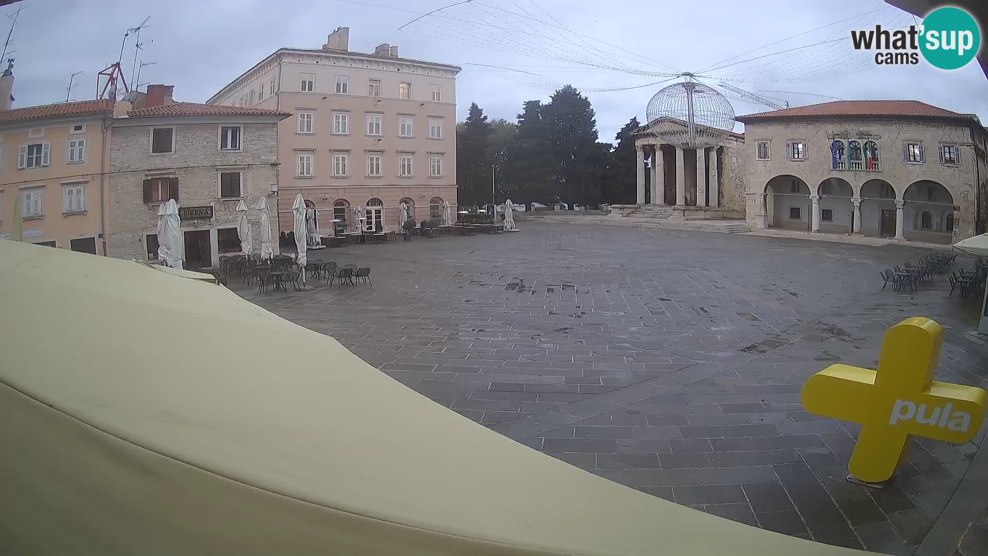 Pula – Forum el Tempio di Augusto