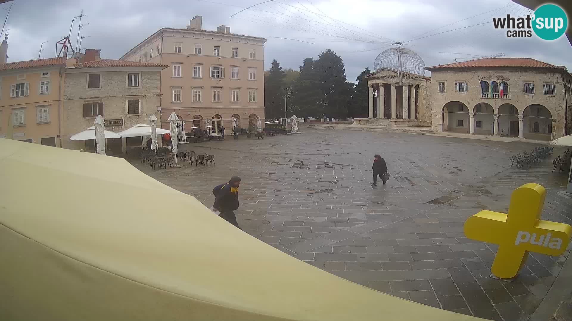 Pola – Forum e Tempio di Augusto