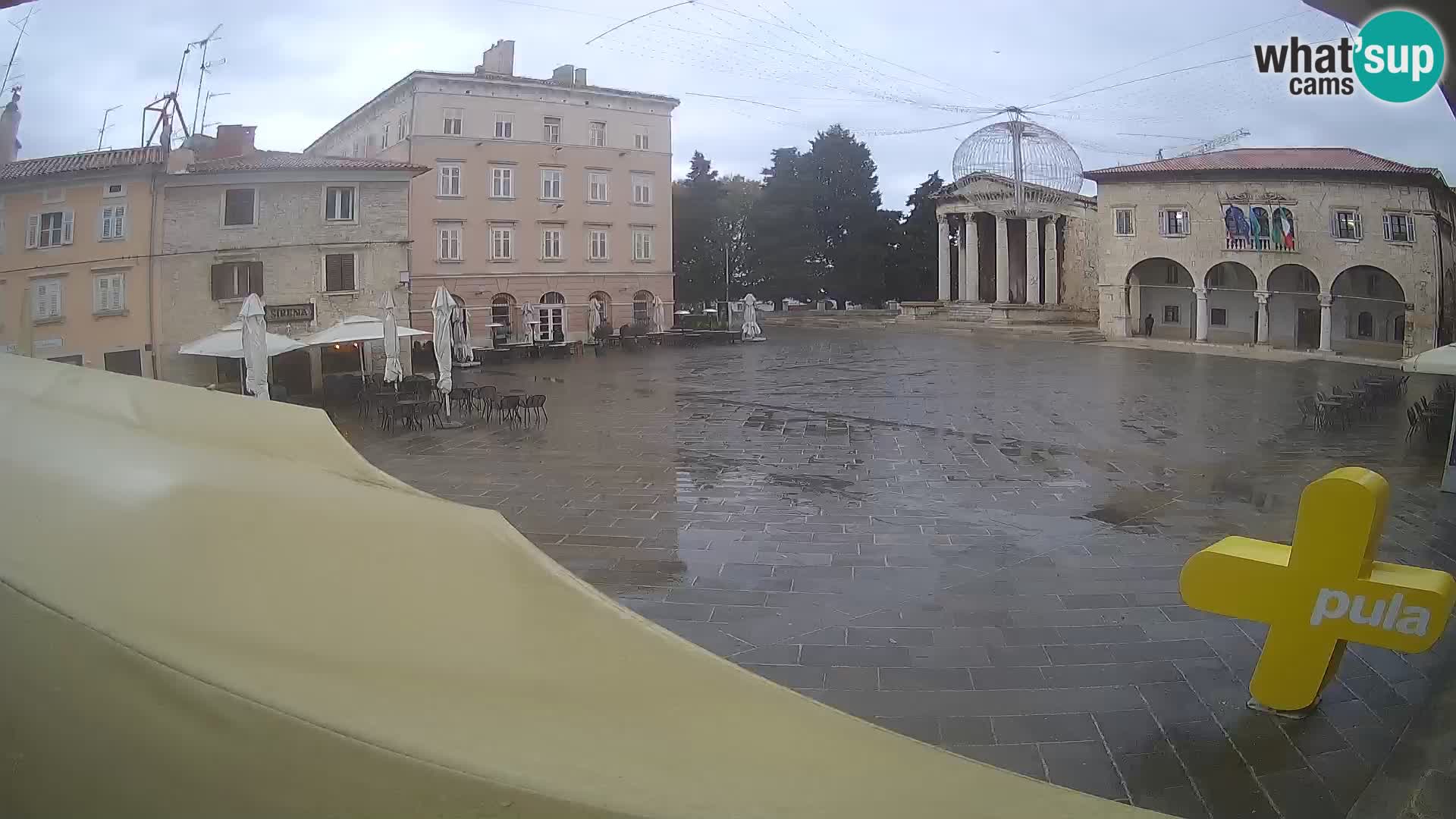 Pola – Forum e Tempio di Augusto