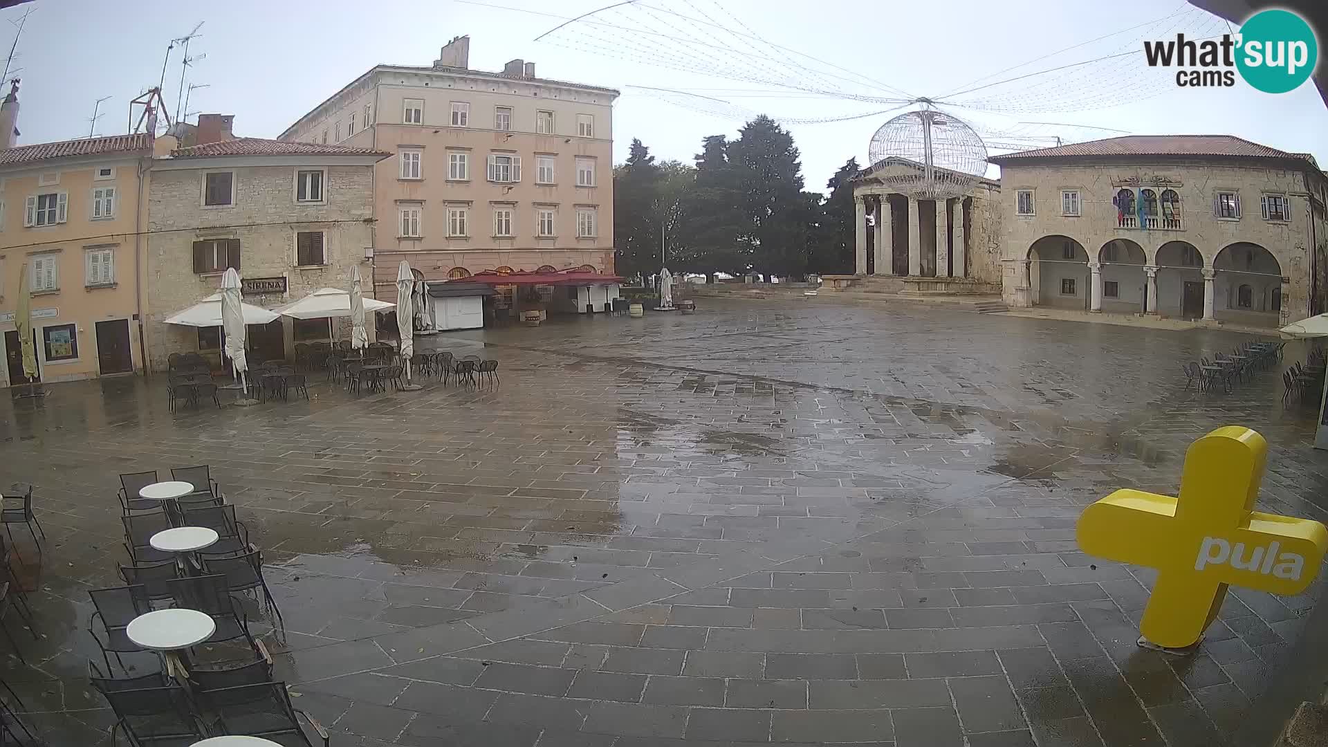 Pula – Forum el Tempio di Augusto