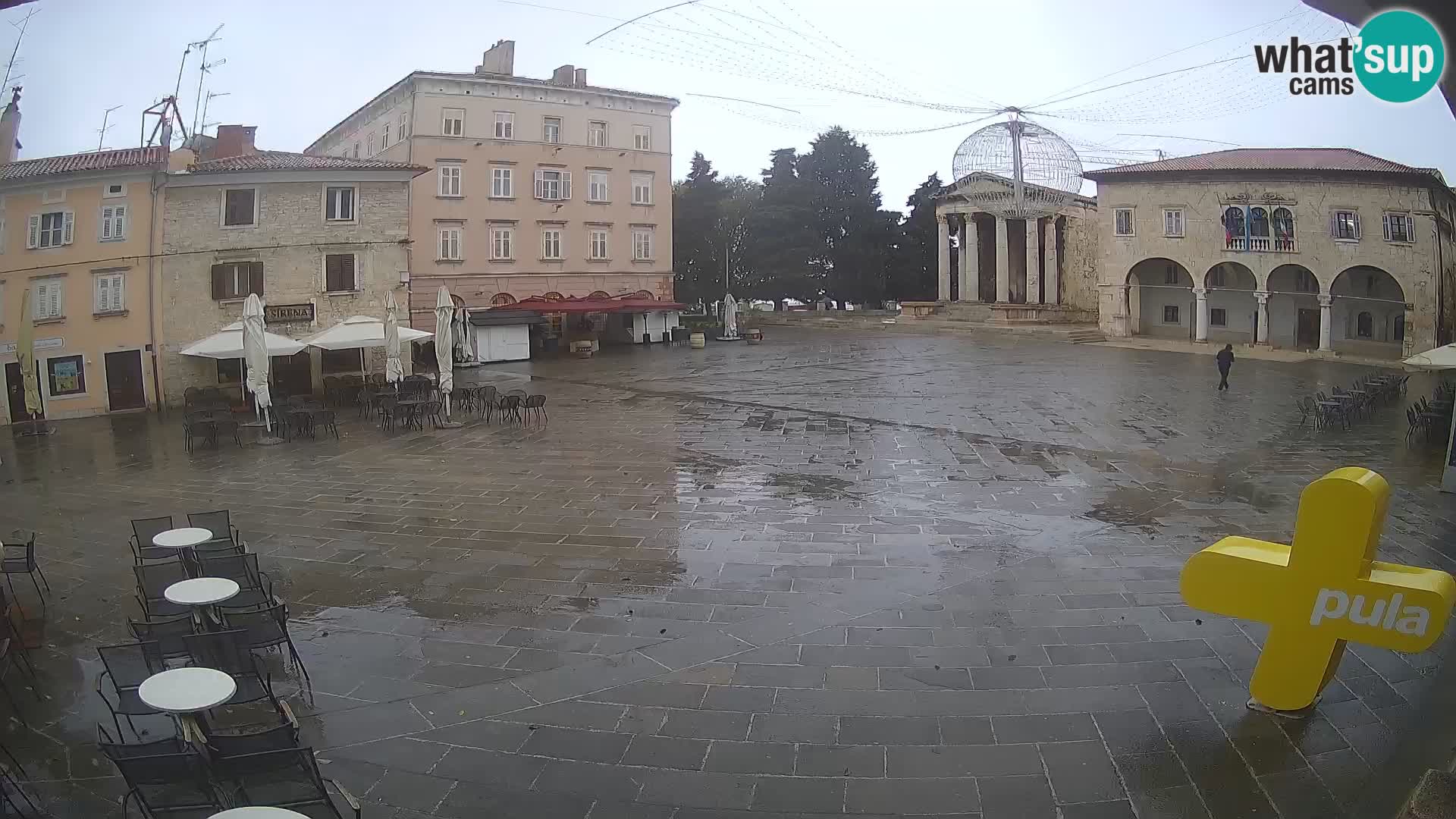 Pola – Forum e Tempio di Augusto