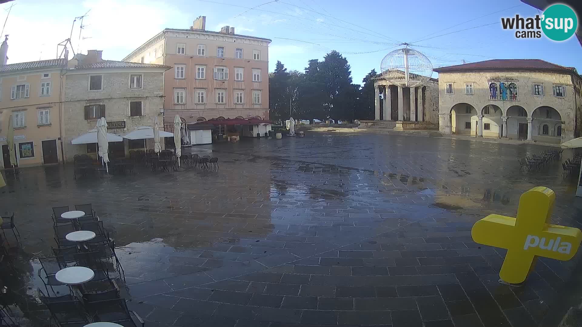 Pula – Forum el Tempio di Augusto