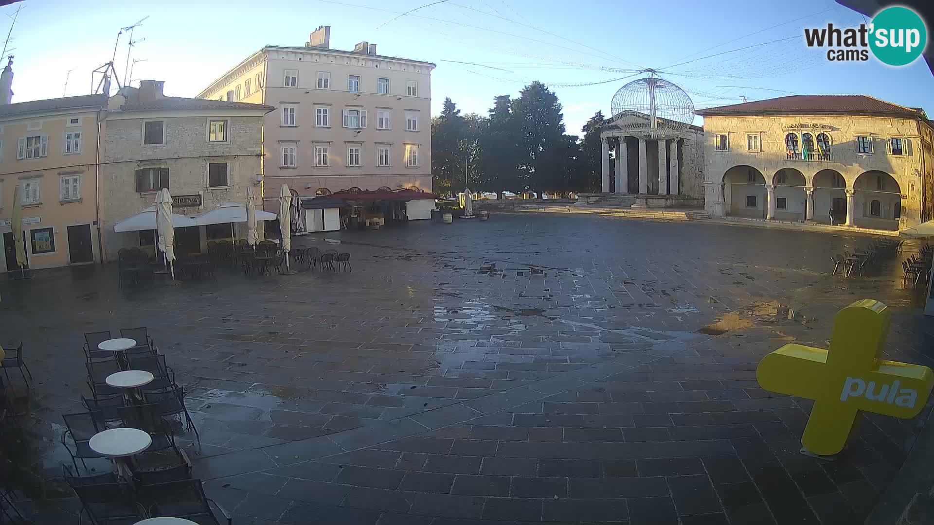 Pola – Forum e Tempio di Augusto