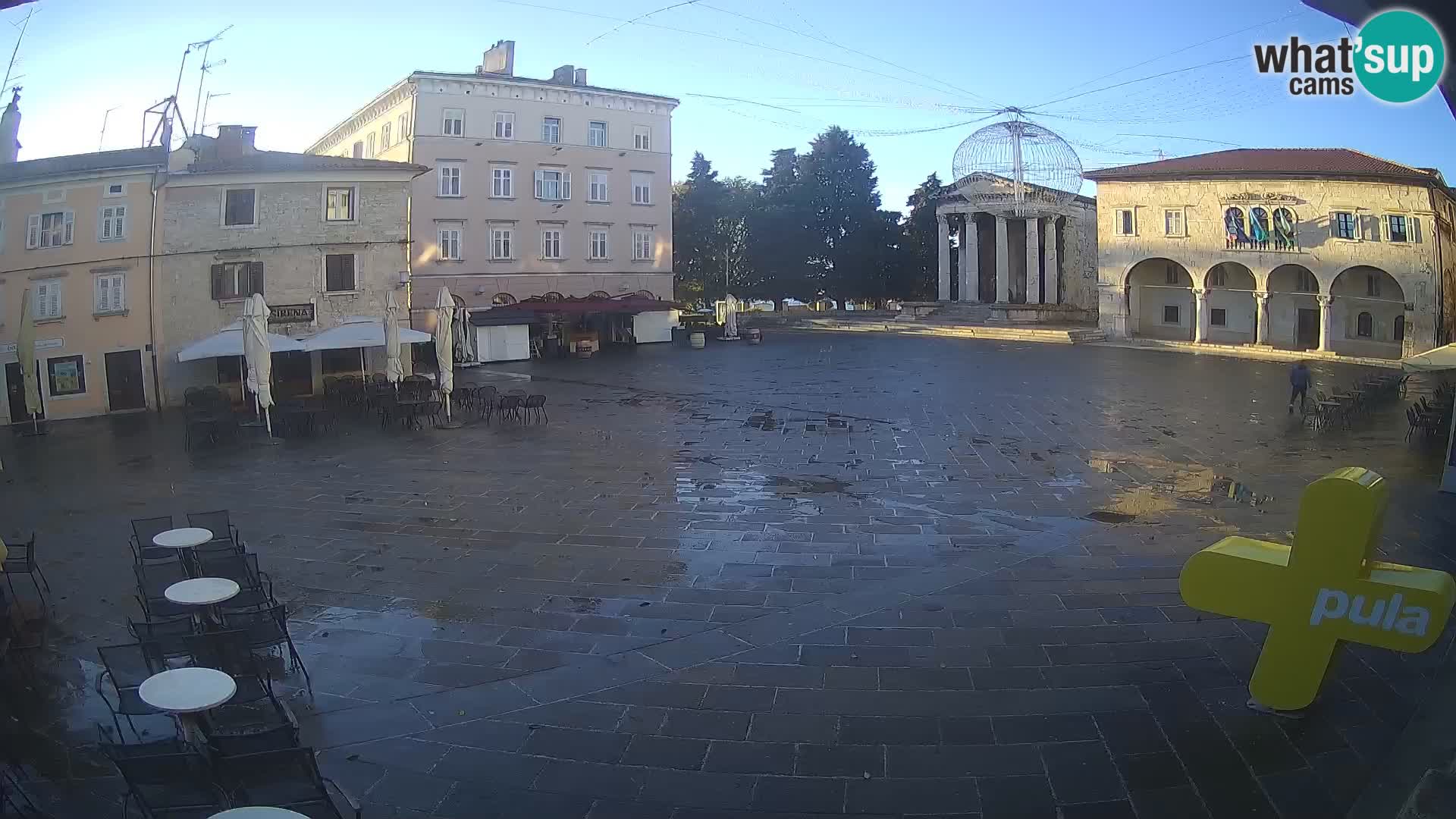 Pola – Forum e Tempio di Augusto