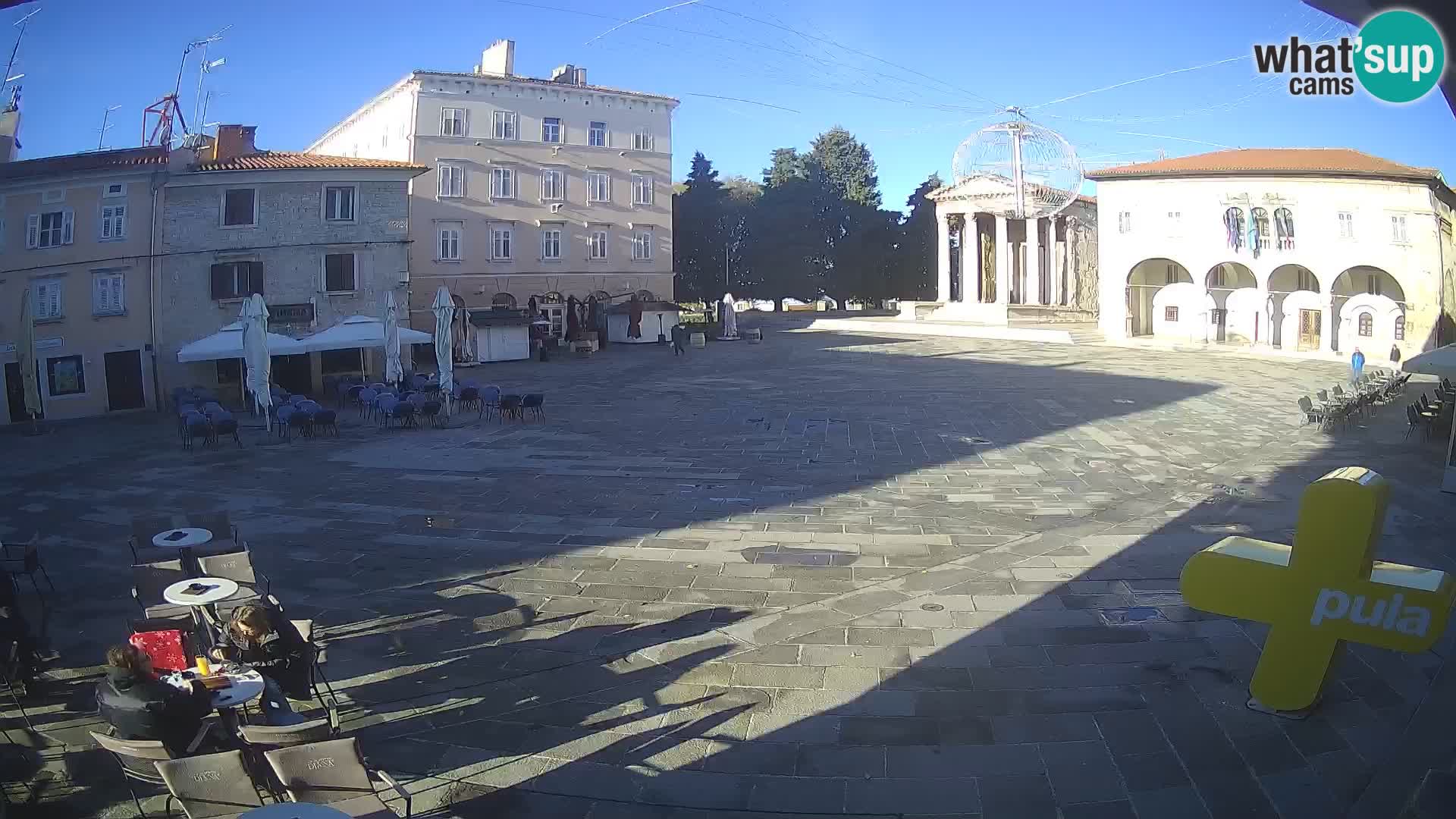 Pula – Forum el Tempio di Augusto