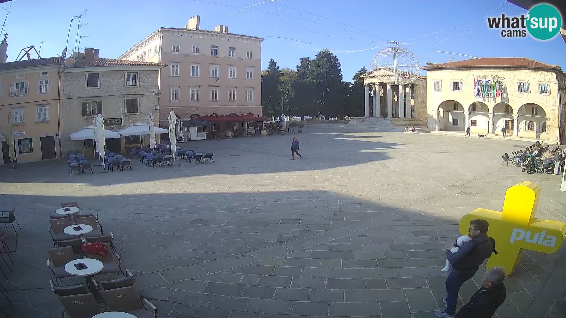 Pola – Forum e Tempio di Augusto