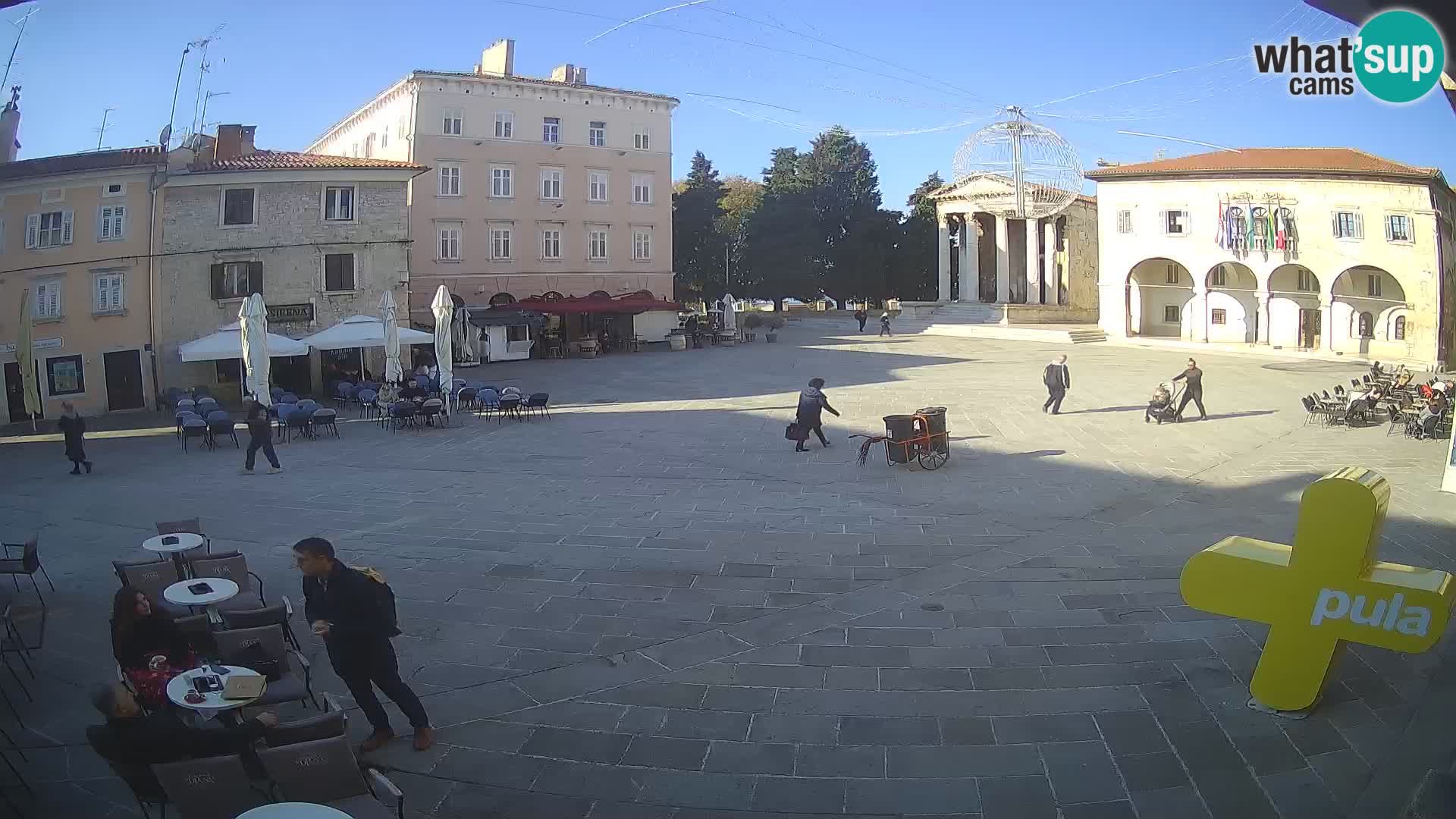 Pola – Forum e Tempio di Augusto