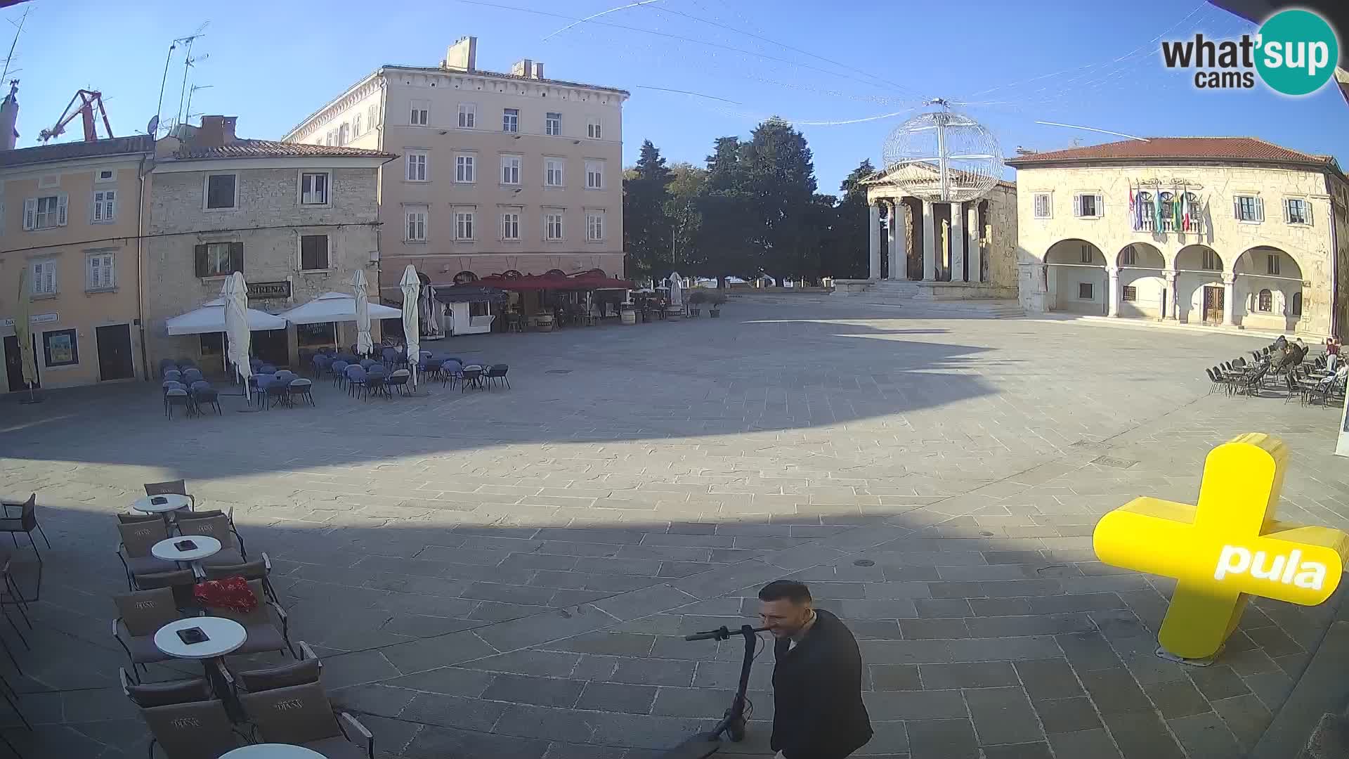 Pula – Forum el Tempio di Augusto