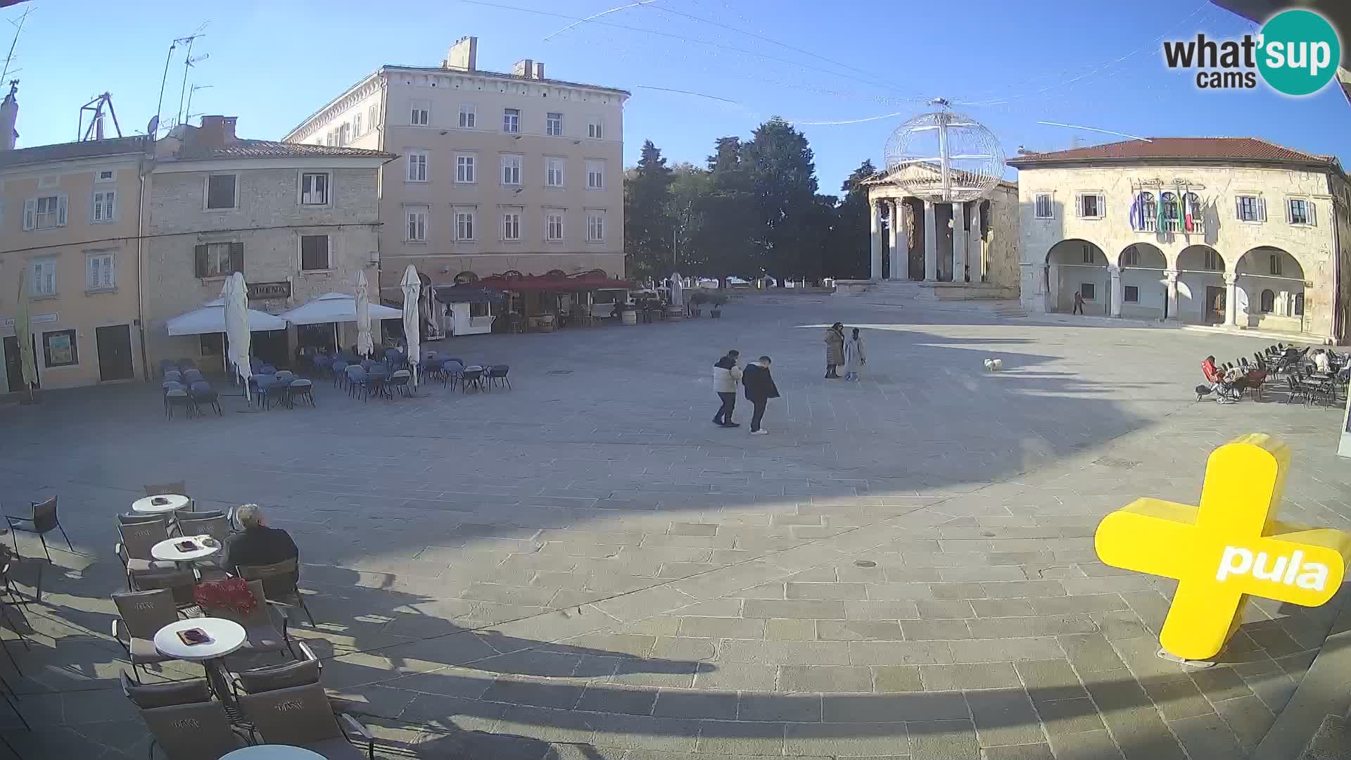 Pula – Forum el Tempio di Augusto