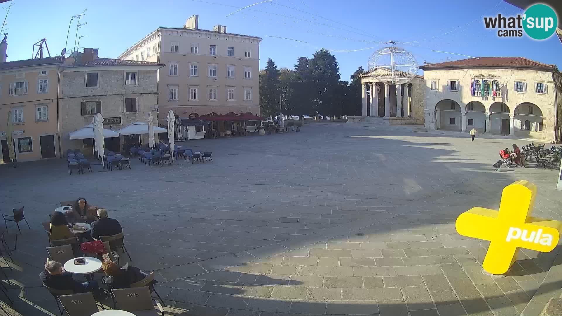 Pola – Forum e Tempio di Augusto