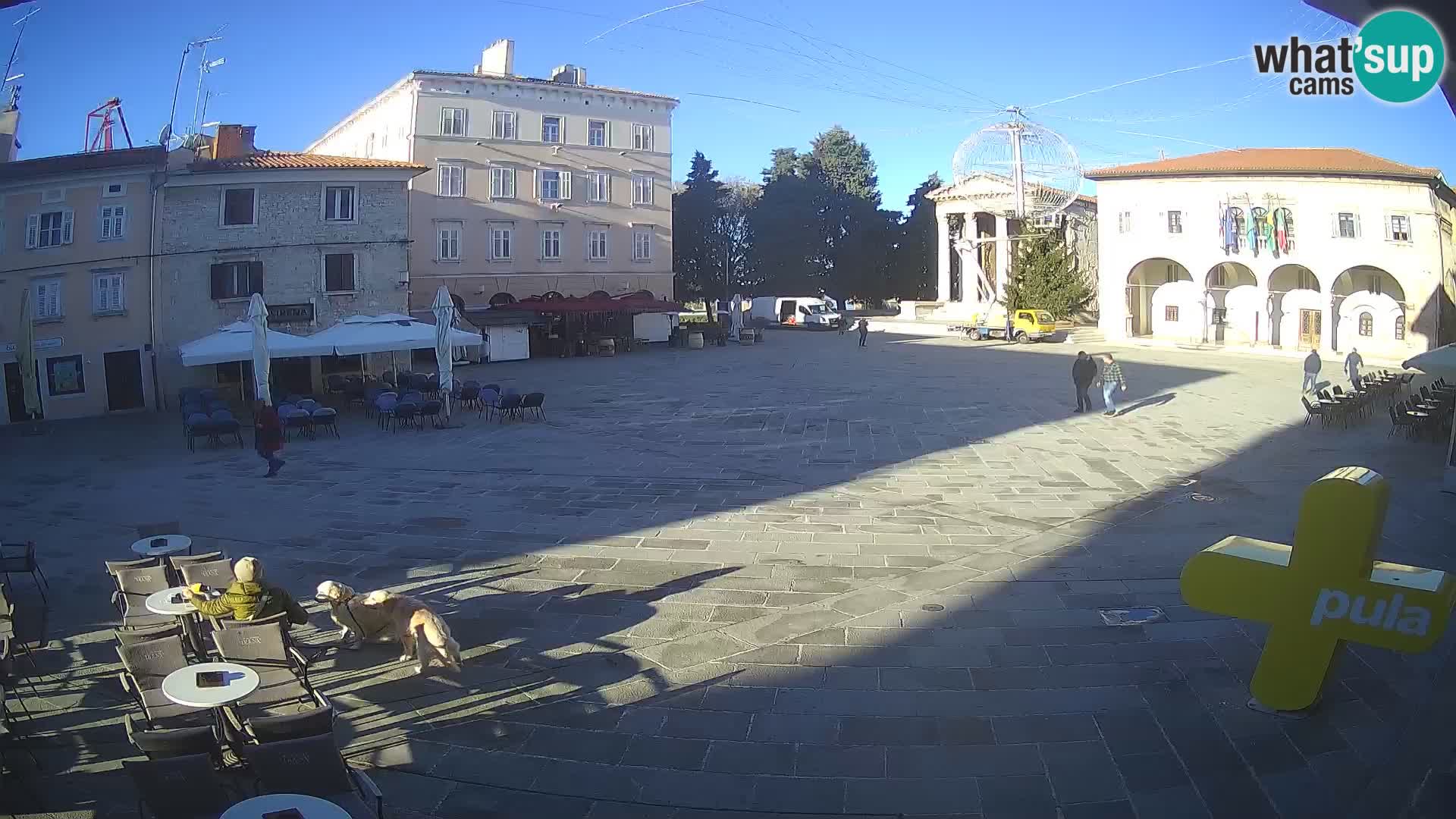 Pola – Forum e Tempio di Augusto