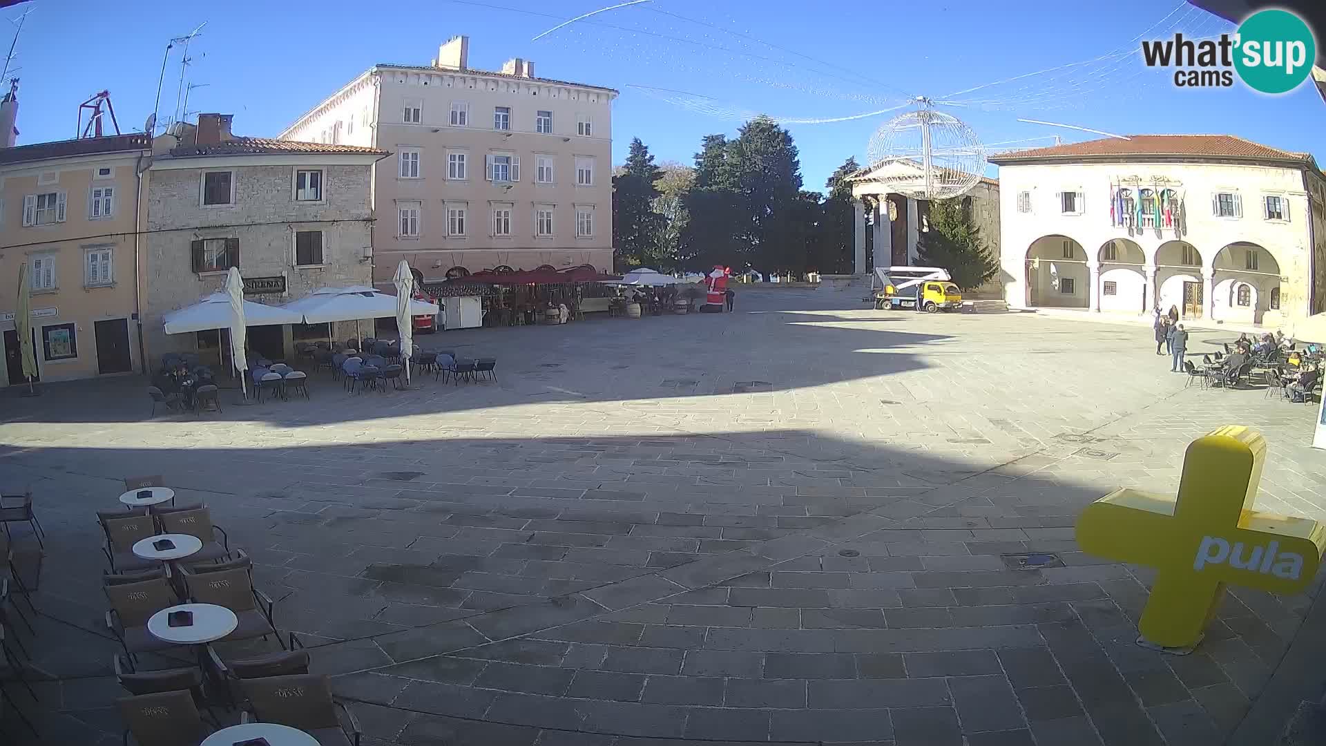 Pola – Forum e Tempio di Augusto