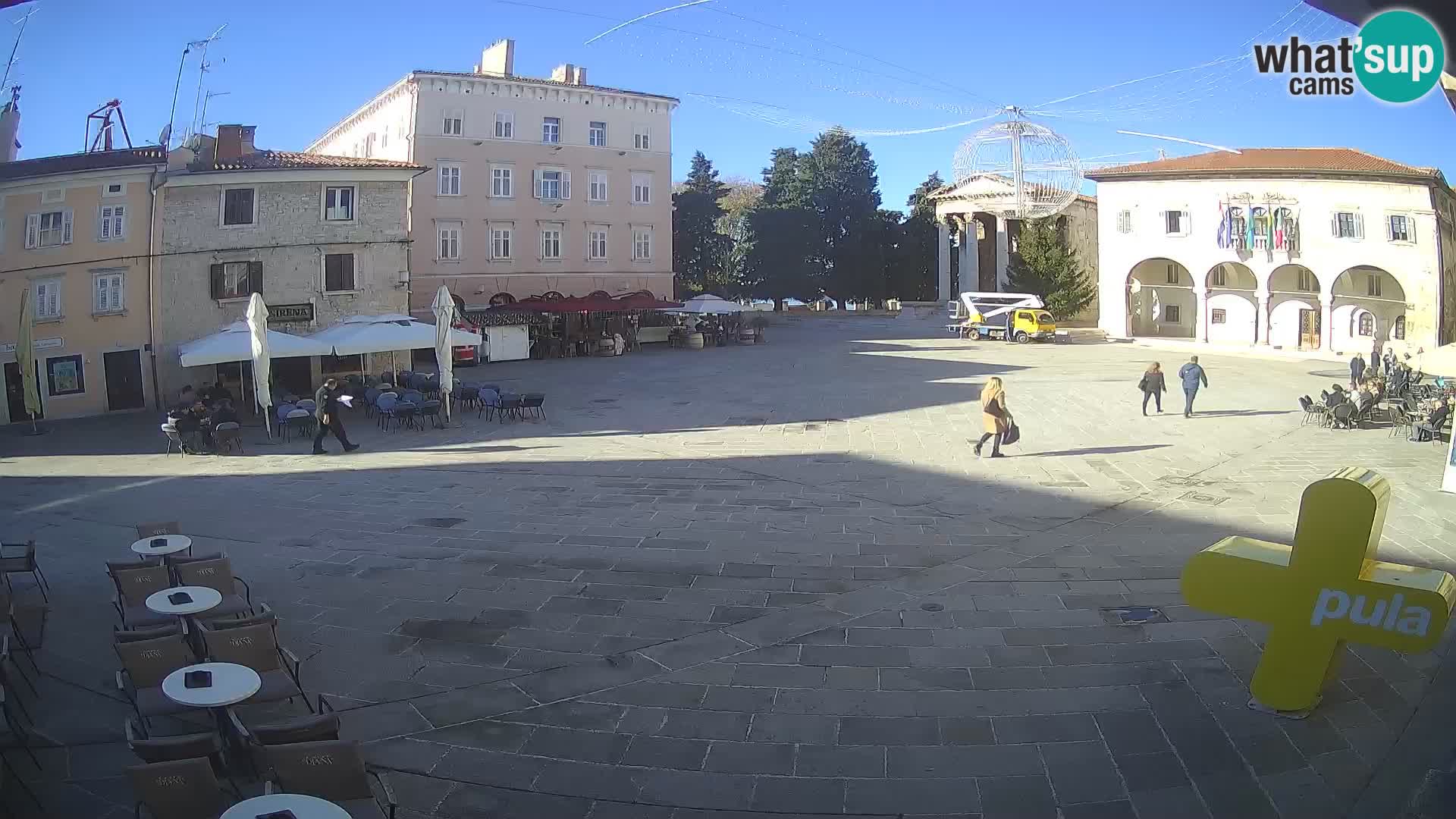 Pula – Forum el Tempio di Augusto