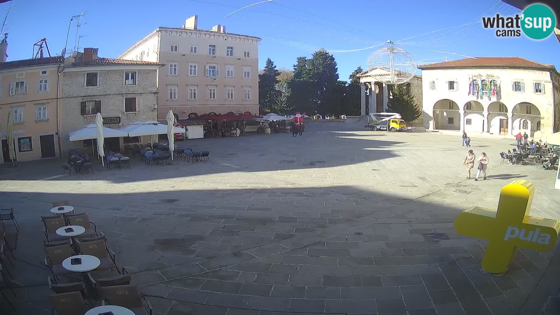 Pula – Forum el Tempio di Augusto