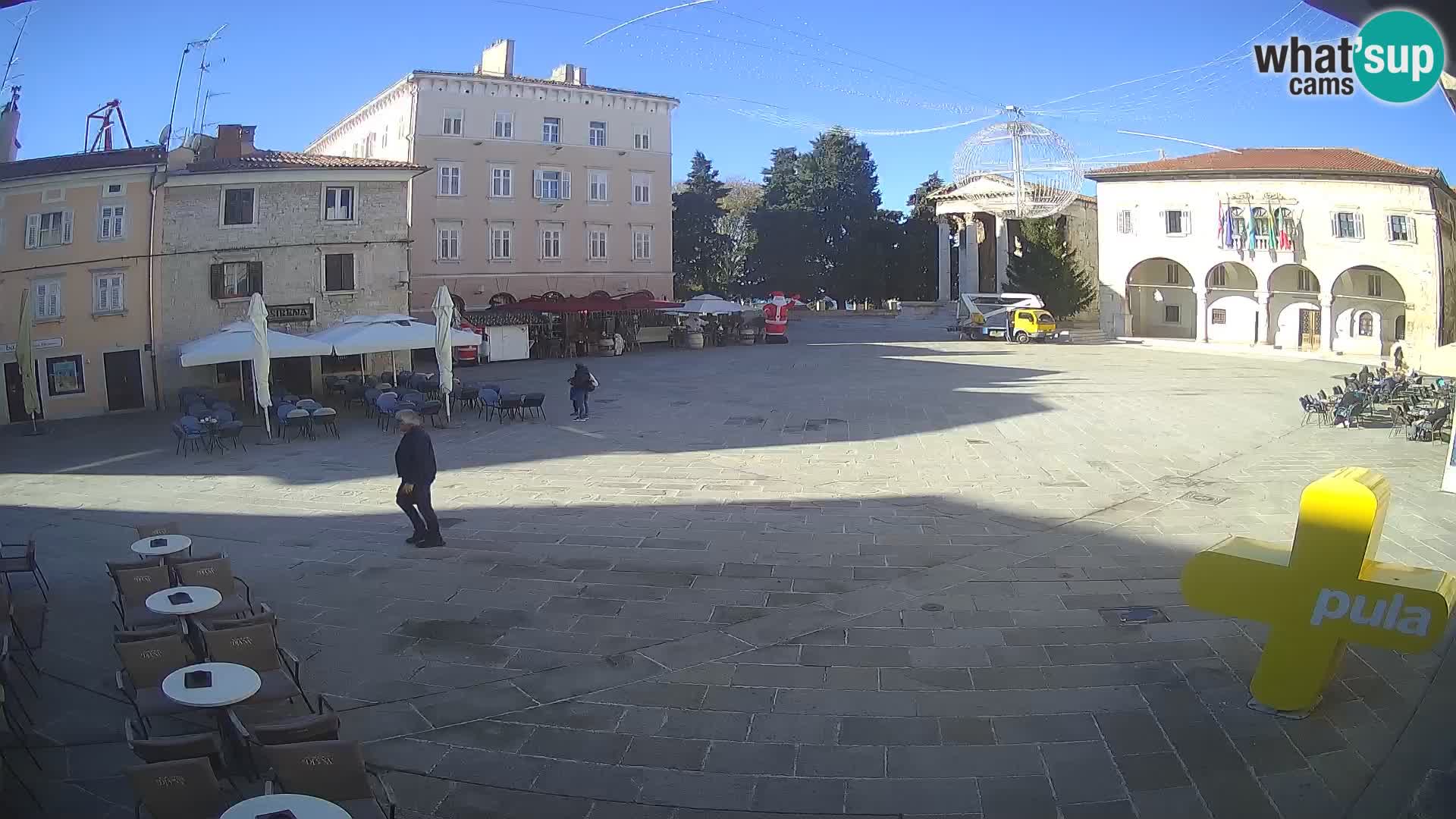 Pola – Forum e Tempio di Augusto