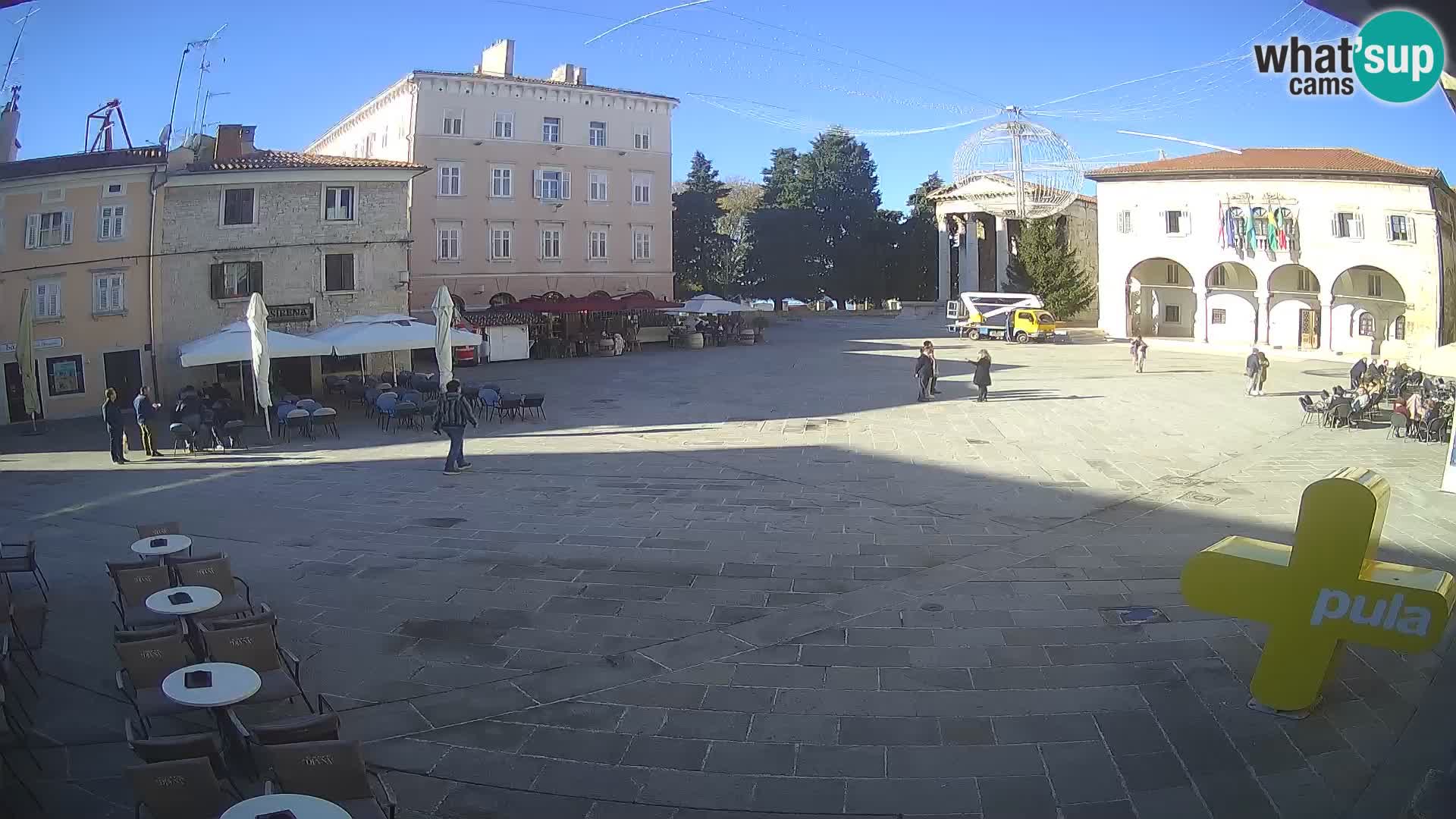 Pula – Forum el Tempio di Augusto