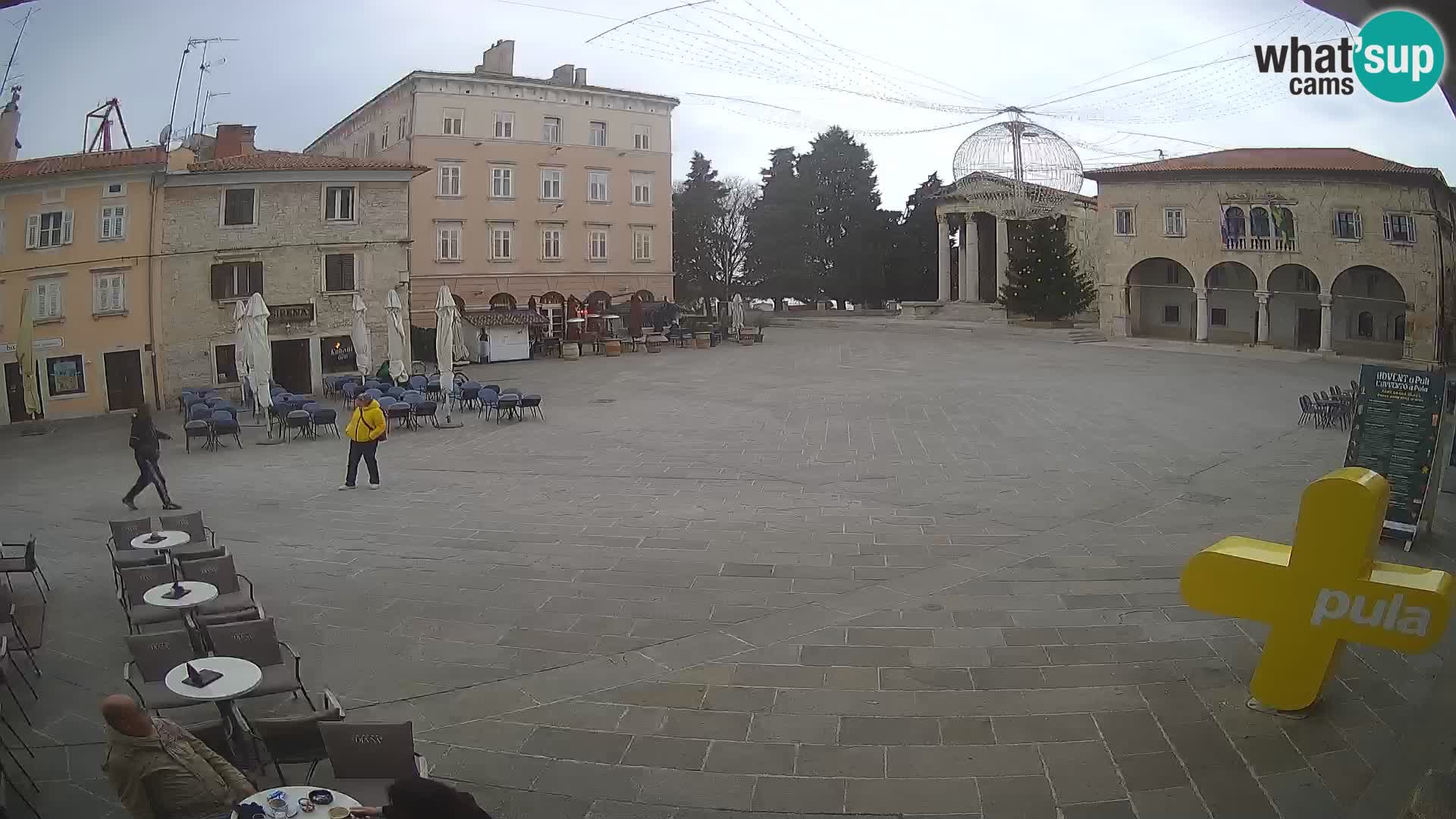 Pola – Forum e Tempio di Augusto