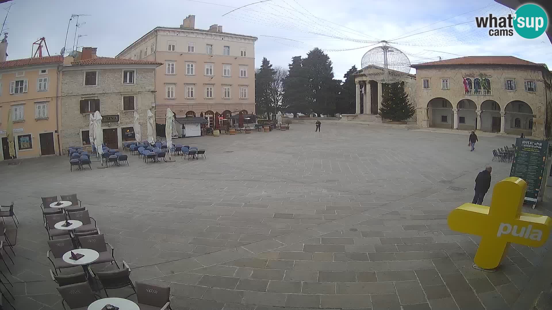 Pola – Forum e Tempio di Augusto