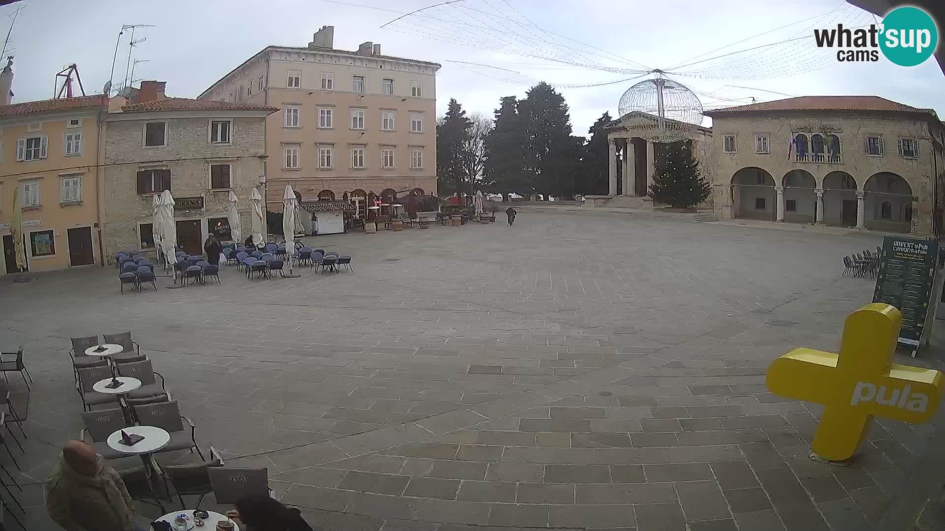 Pola – Forum e Tempio di Augusto