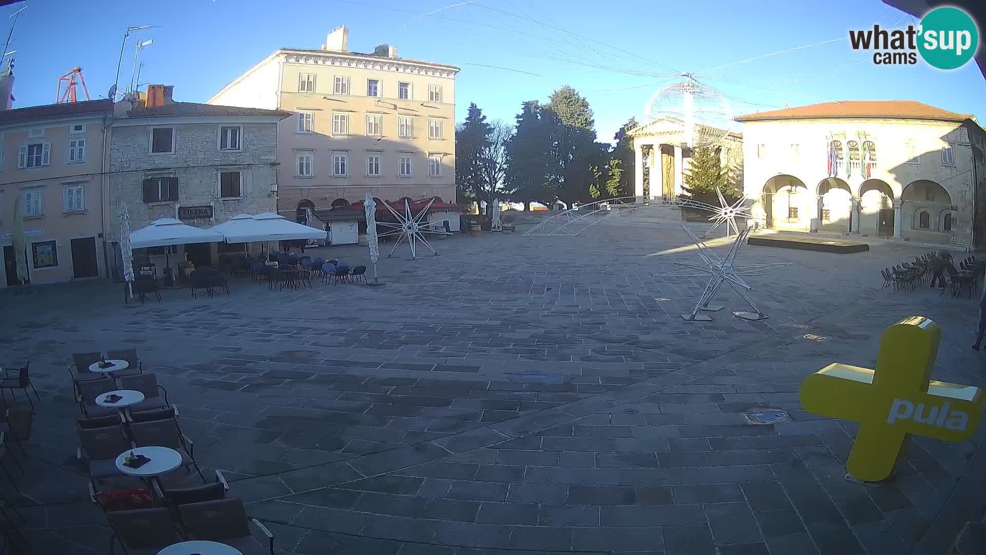 Pula – Forum el Tempio di Augusto