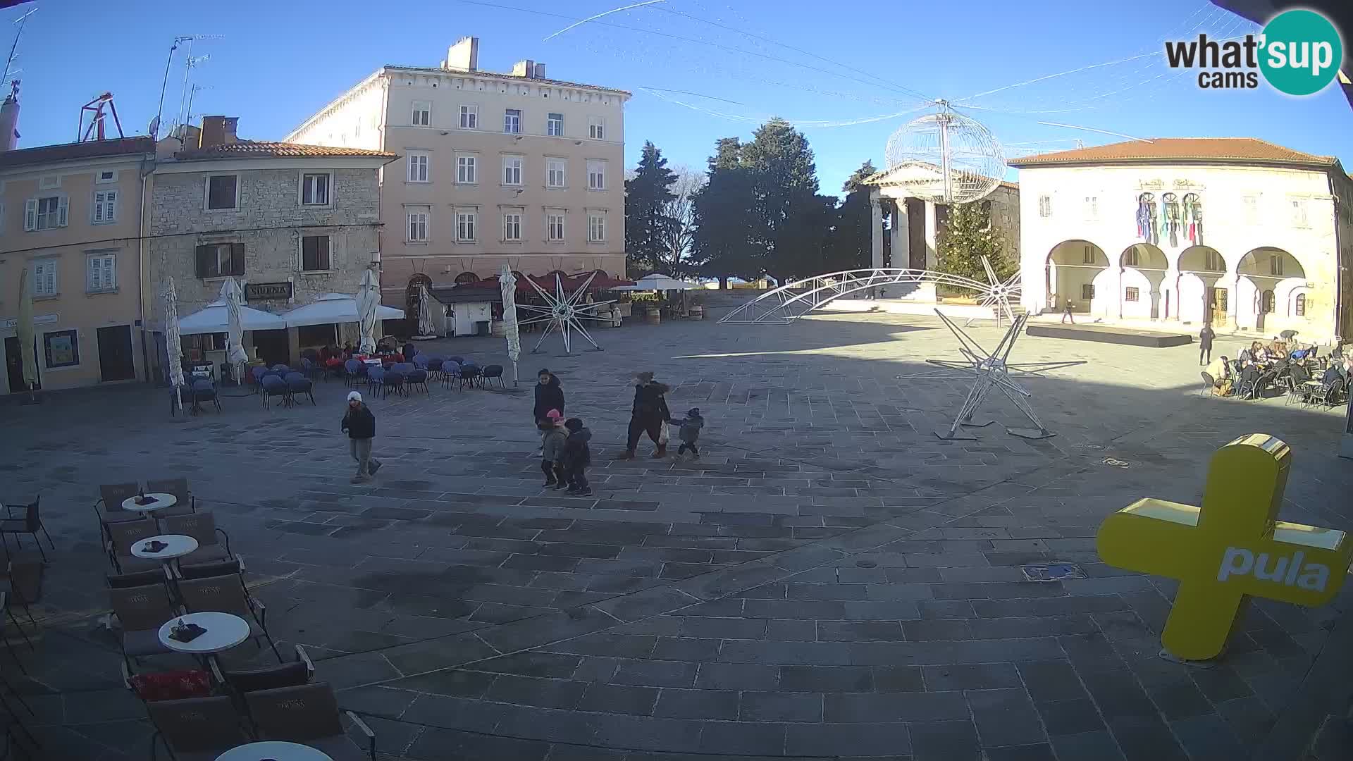 Pula – Forum el Tempio di Augusto