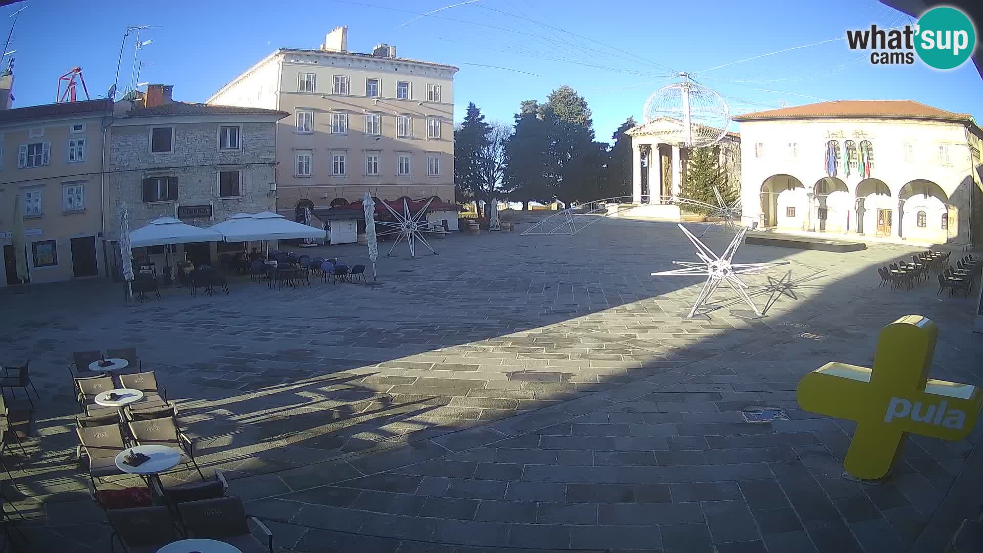 Pula – Forum et Tempio di Augusto