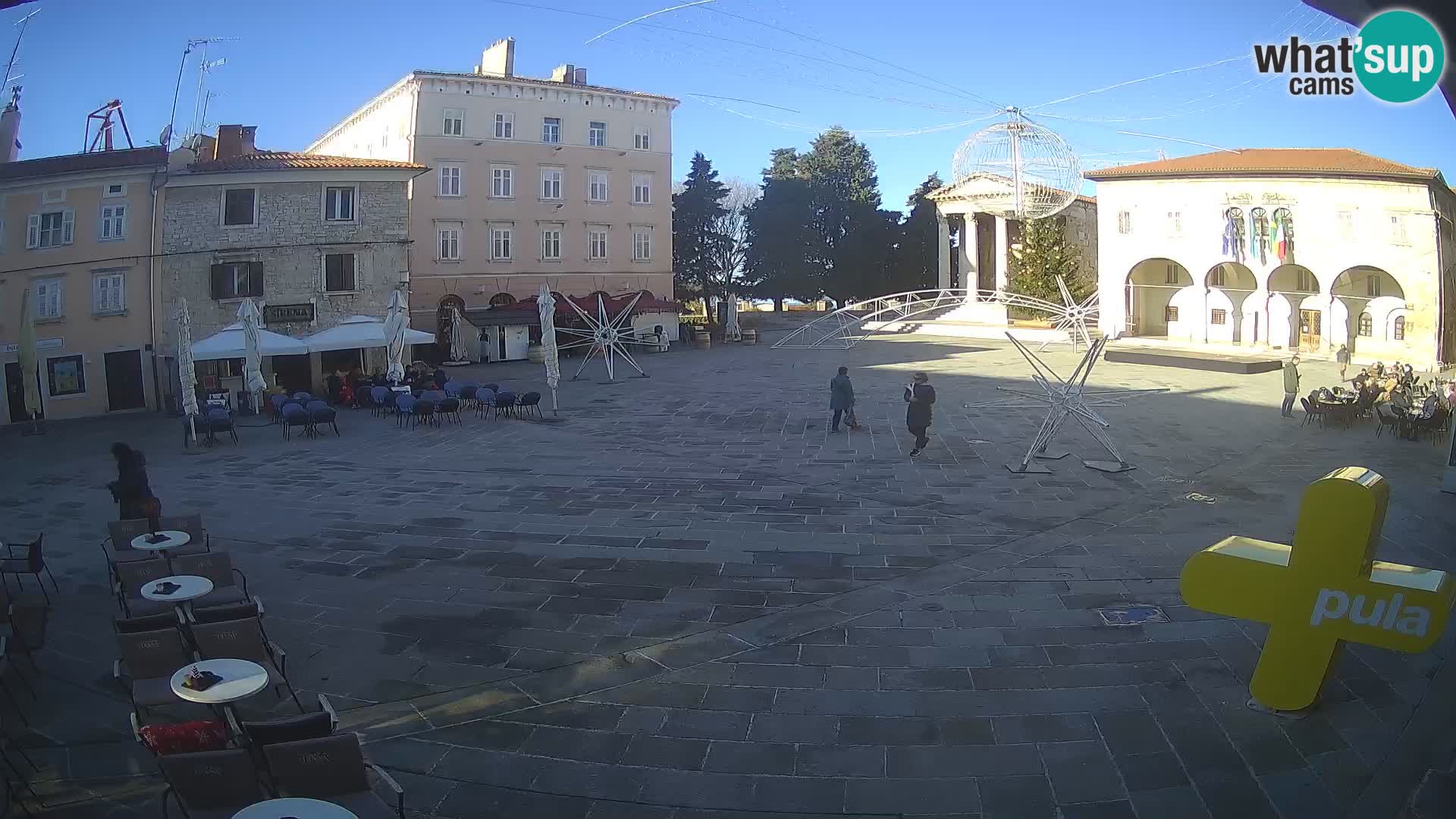 Pula – Forum et Tempio di Augusto