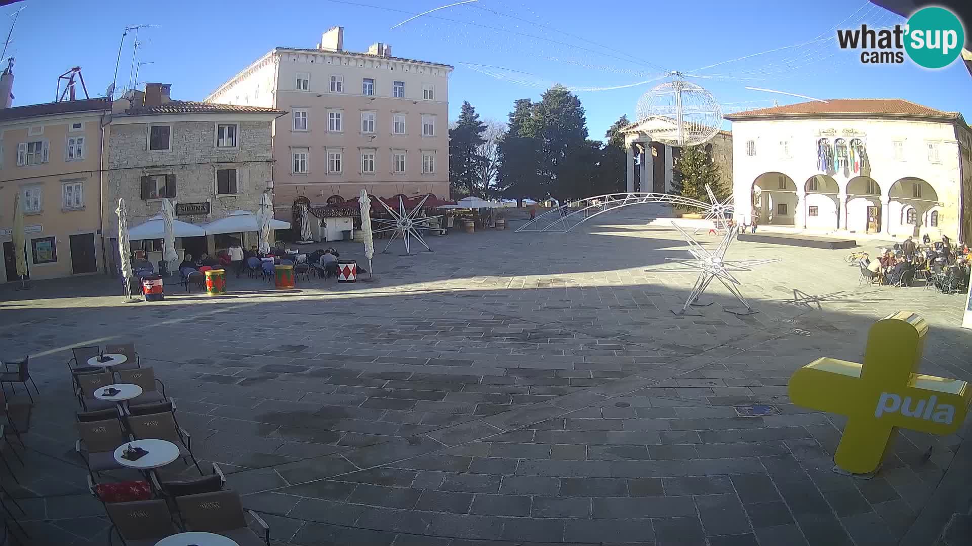 Pula – Forum el Tempio di Augusto