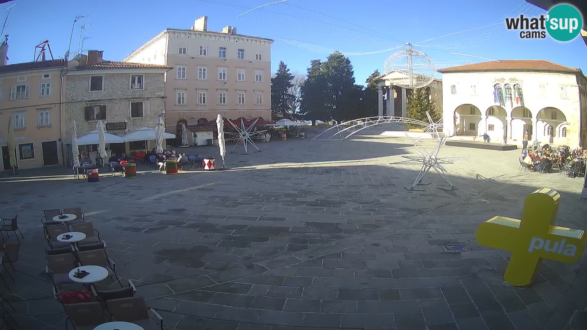 Pula – Forum et Tempio di Augusto