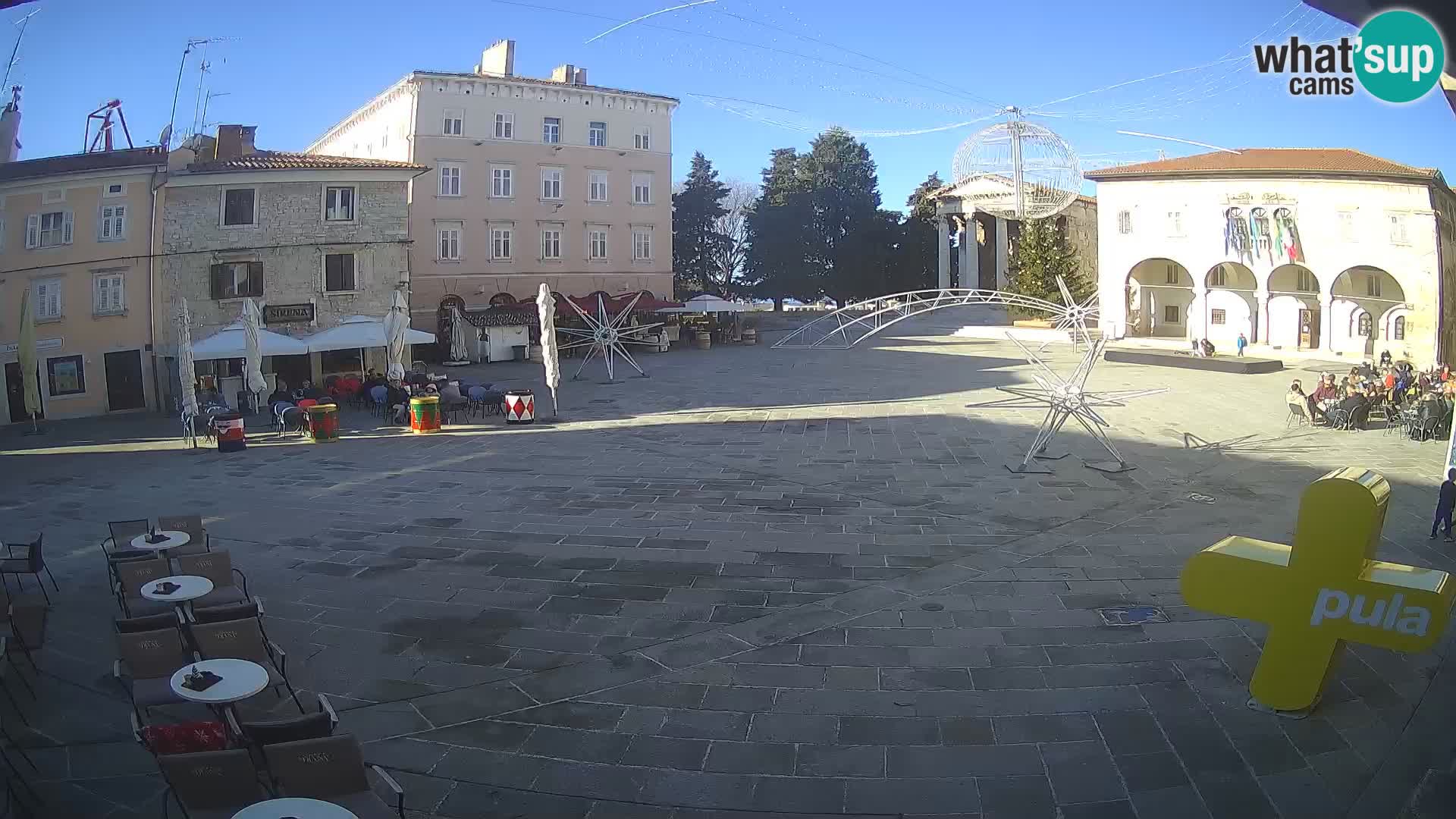 Pula – Forum et Tempio di Augusto