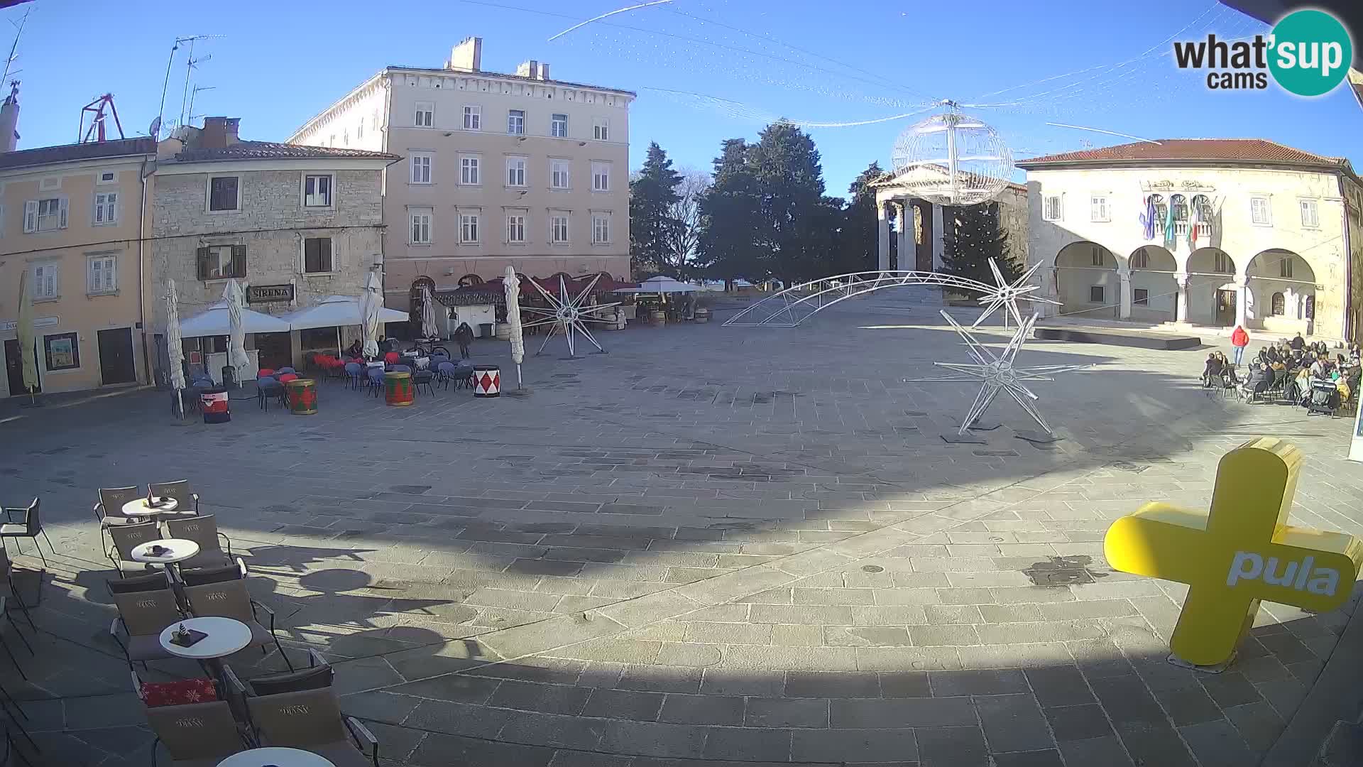 Pola – Forum e Tempio di Augusto