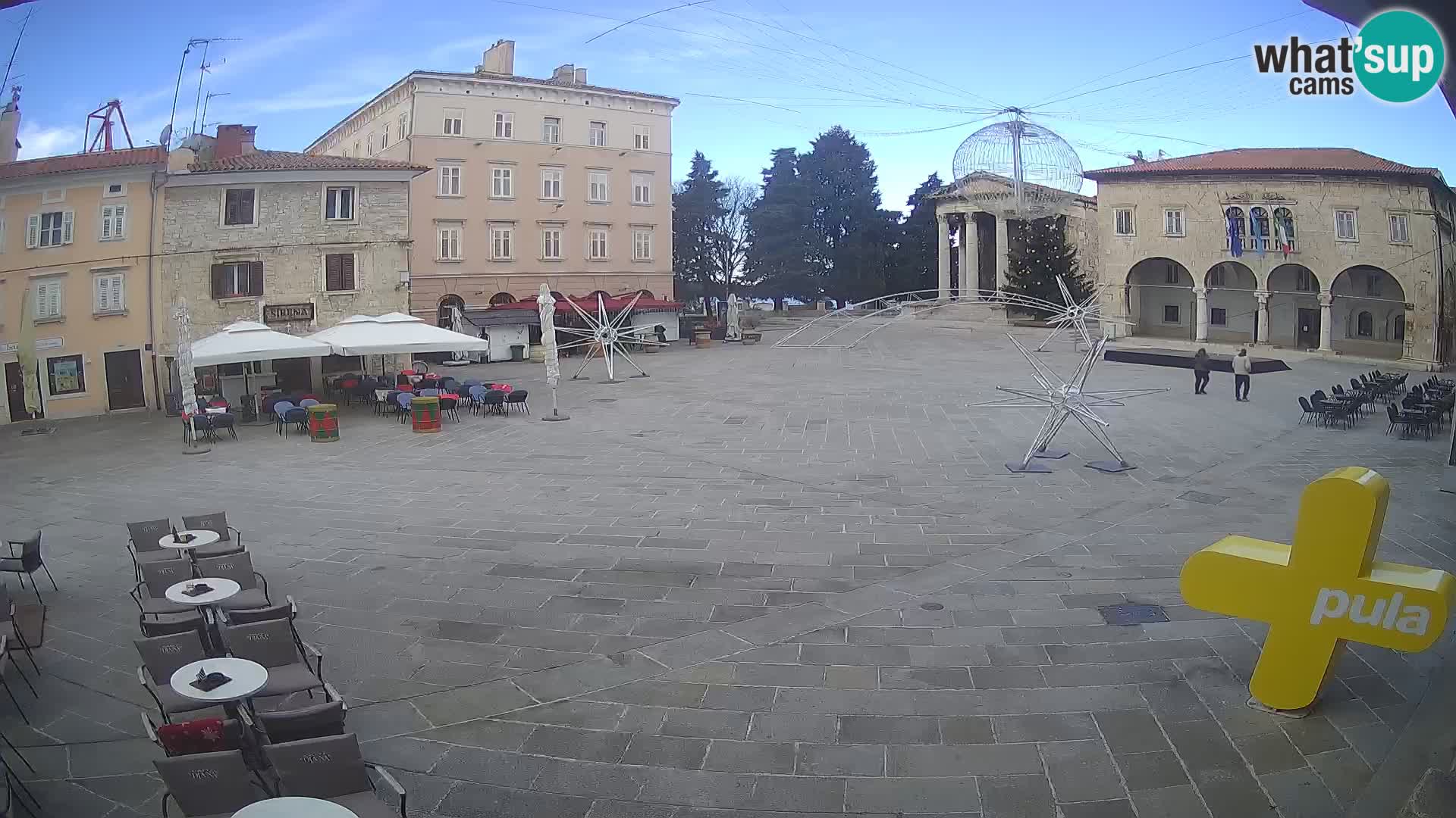 Pola – Forum e Tempio di Augusto