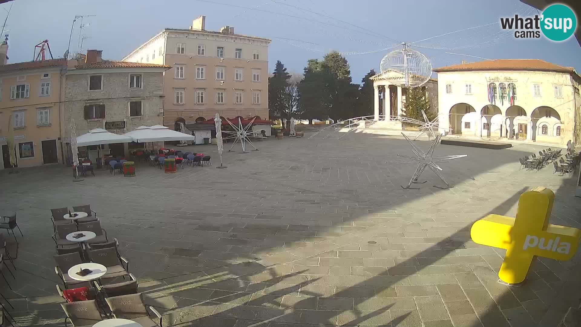 Pula – Forum et Tempio di Augusto