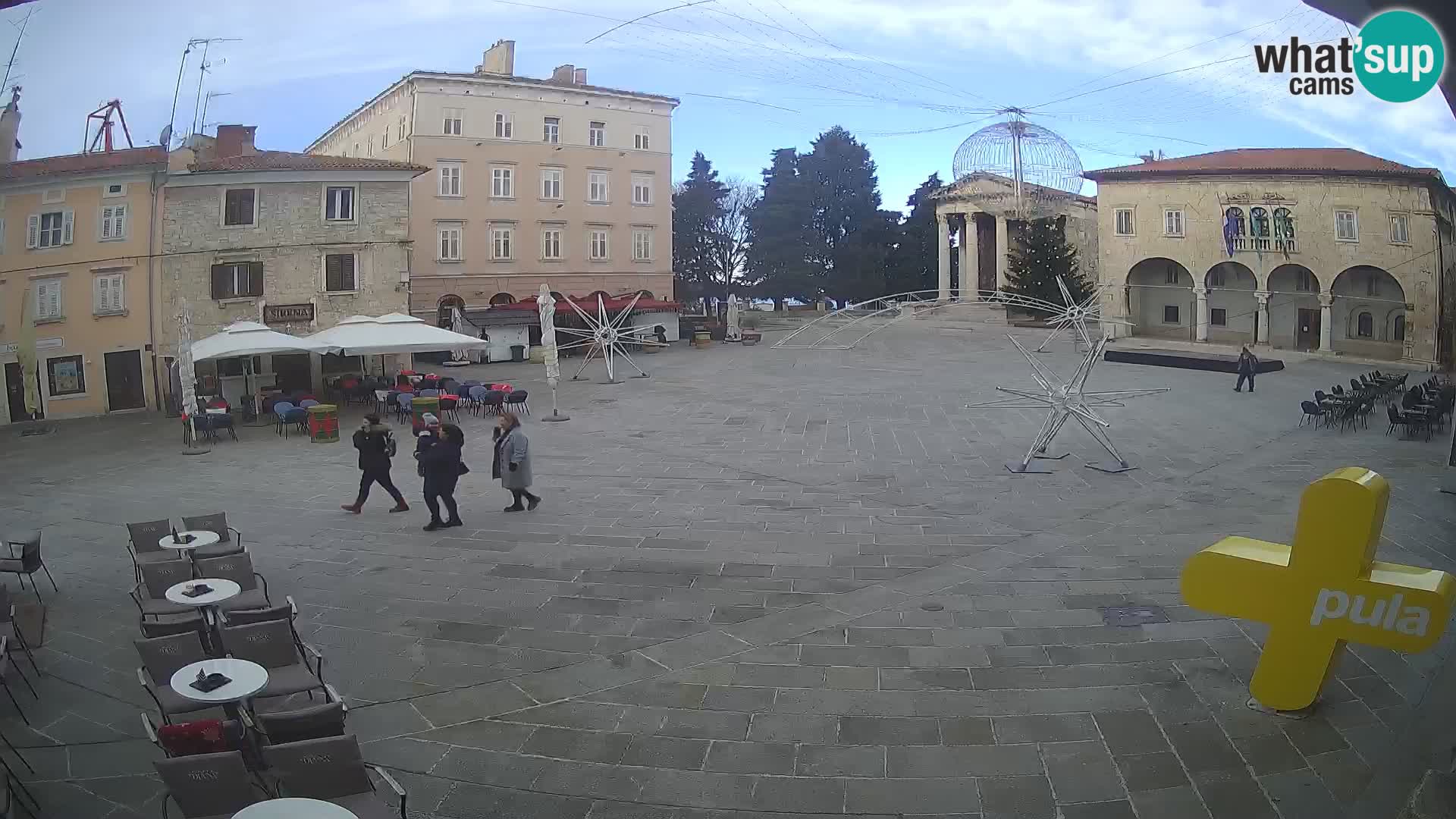 Pola – Forum e Tempio di Augusto