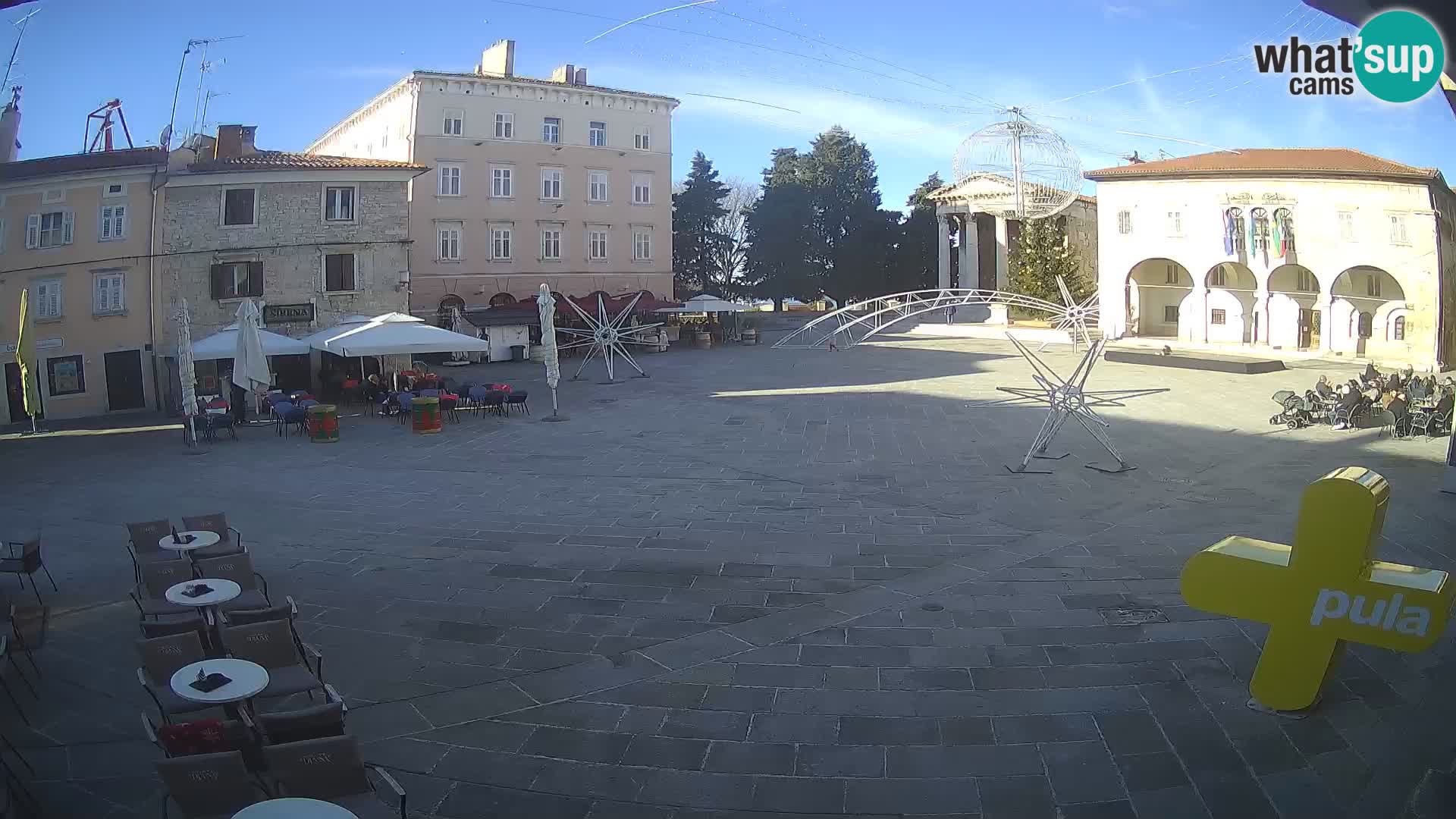 Pula – Forum el Tempio di Augusto