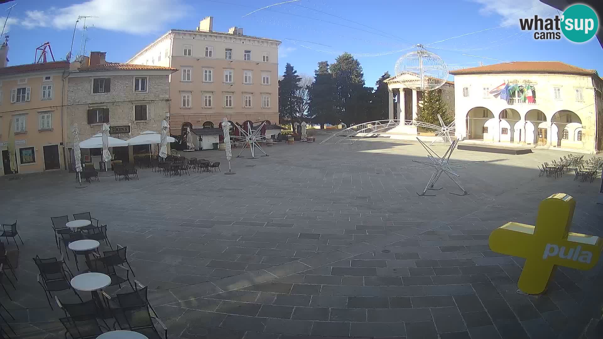 Pola – Forum e Tempio di Augusto