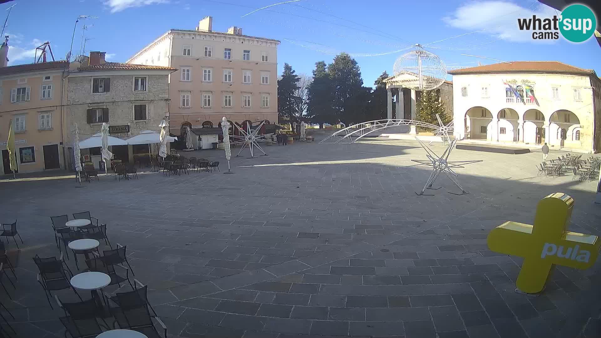 Pola – Forum e Tempio di Augusto