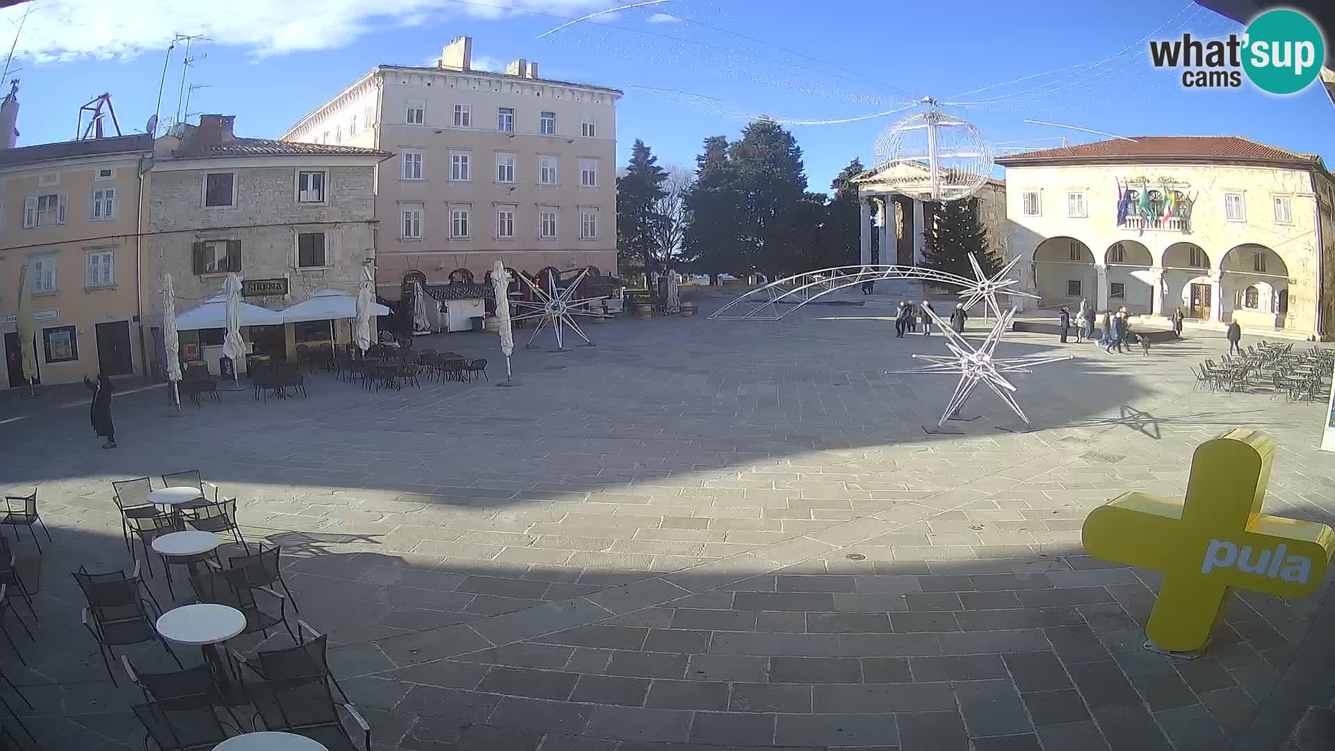 Pola – Forum e Tempio di Augusto