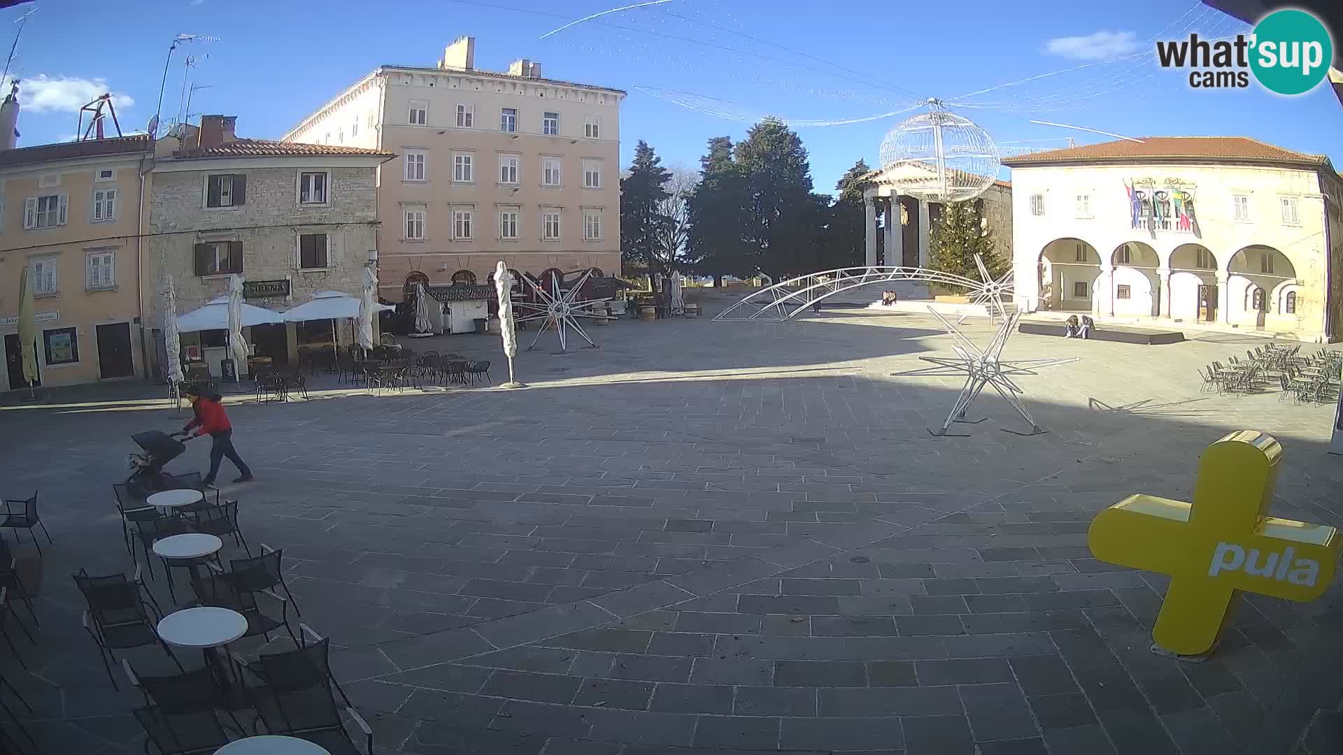 Pola – Forum e Tempio di Augusto