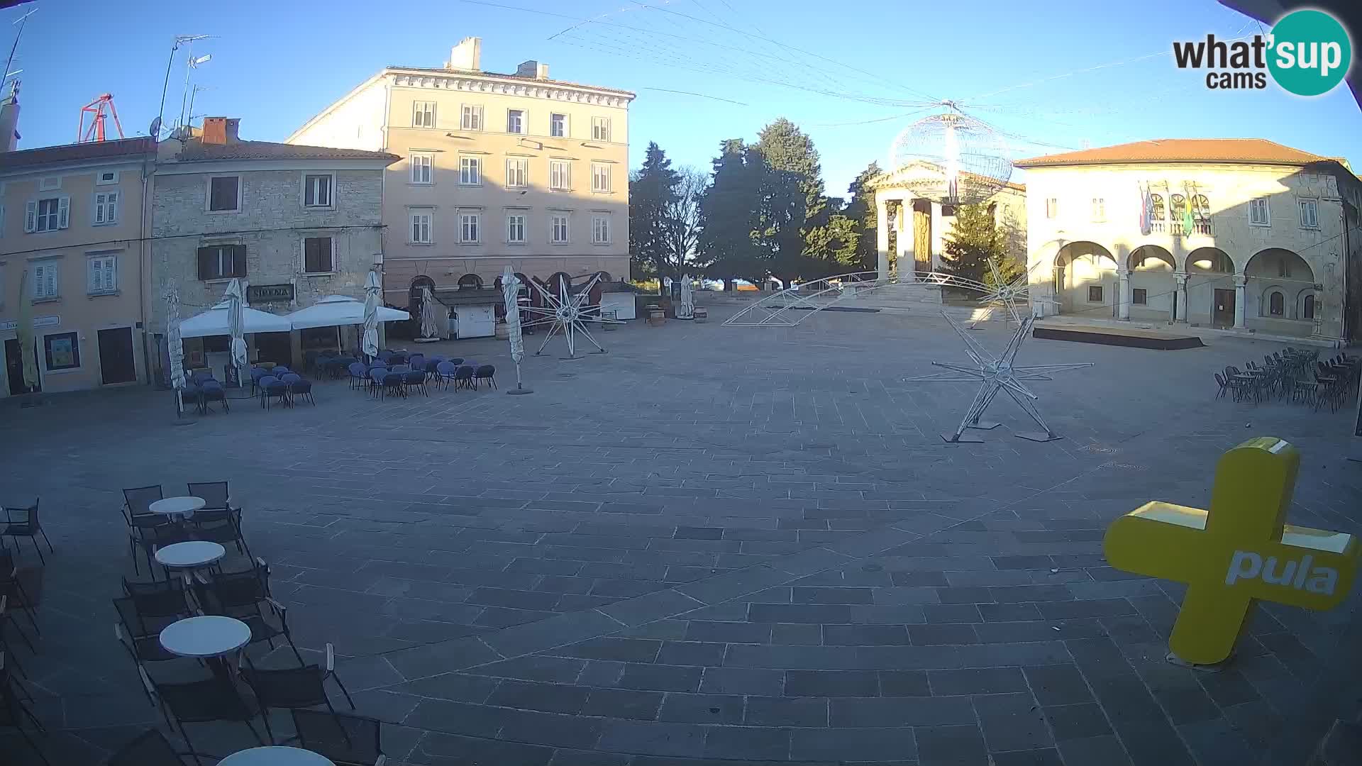 Pula – Forum el Tempio di Augusto