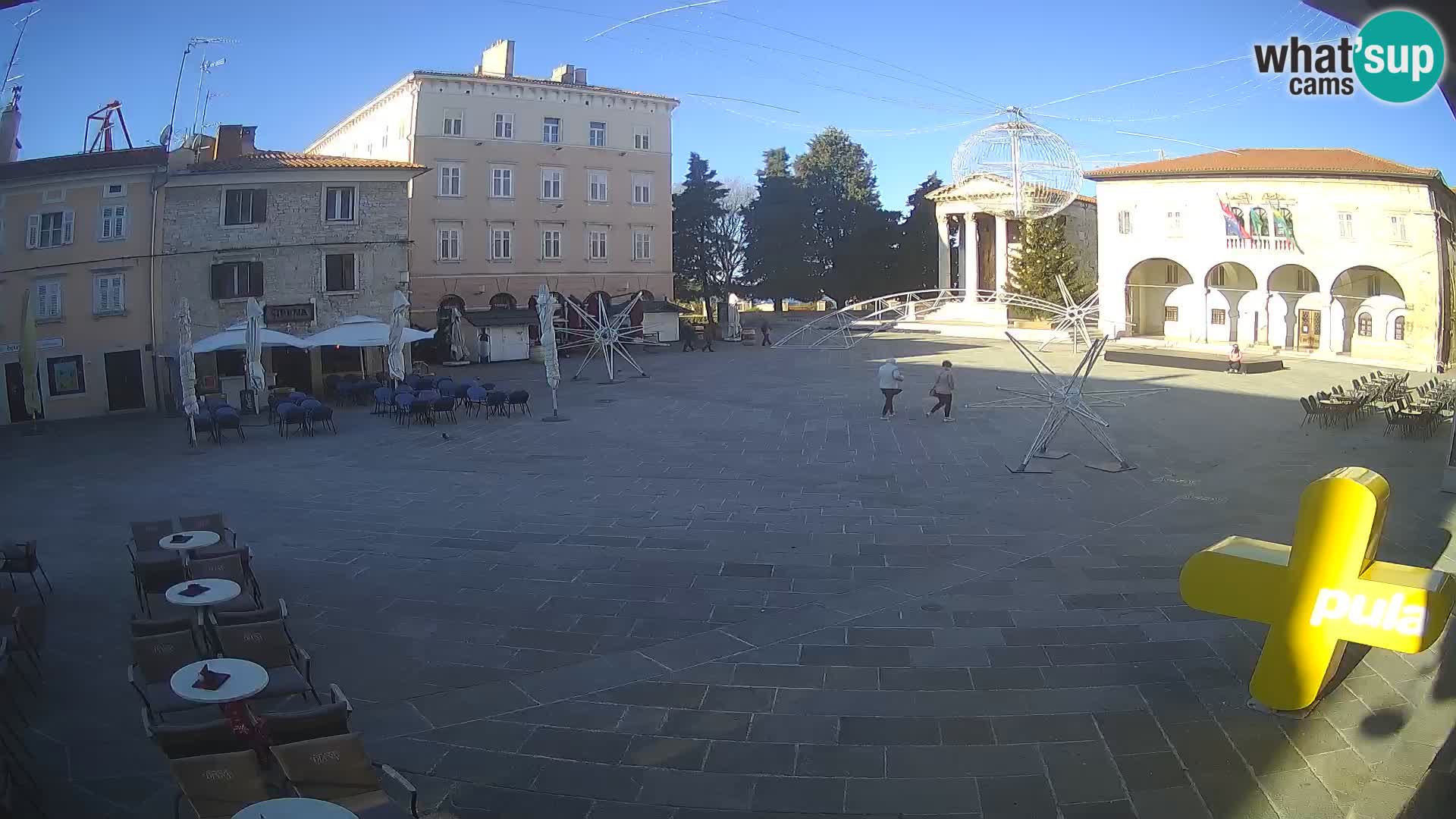 Pula – Forum et Tempio di Augusto