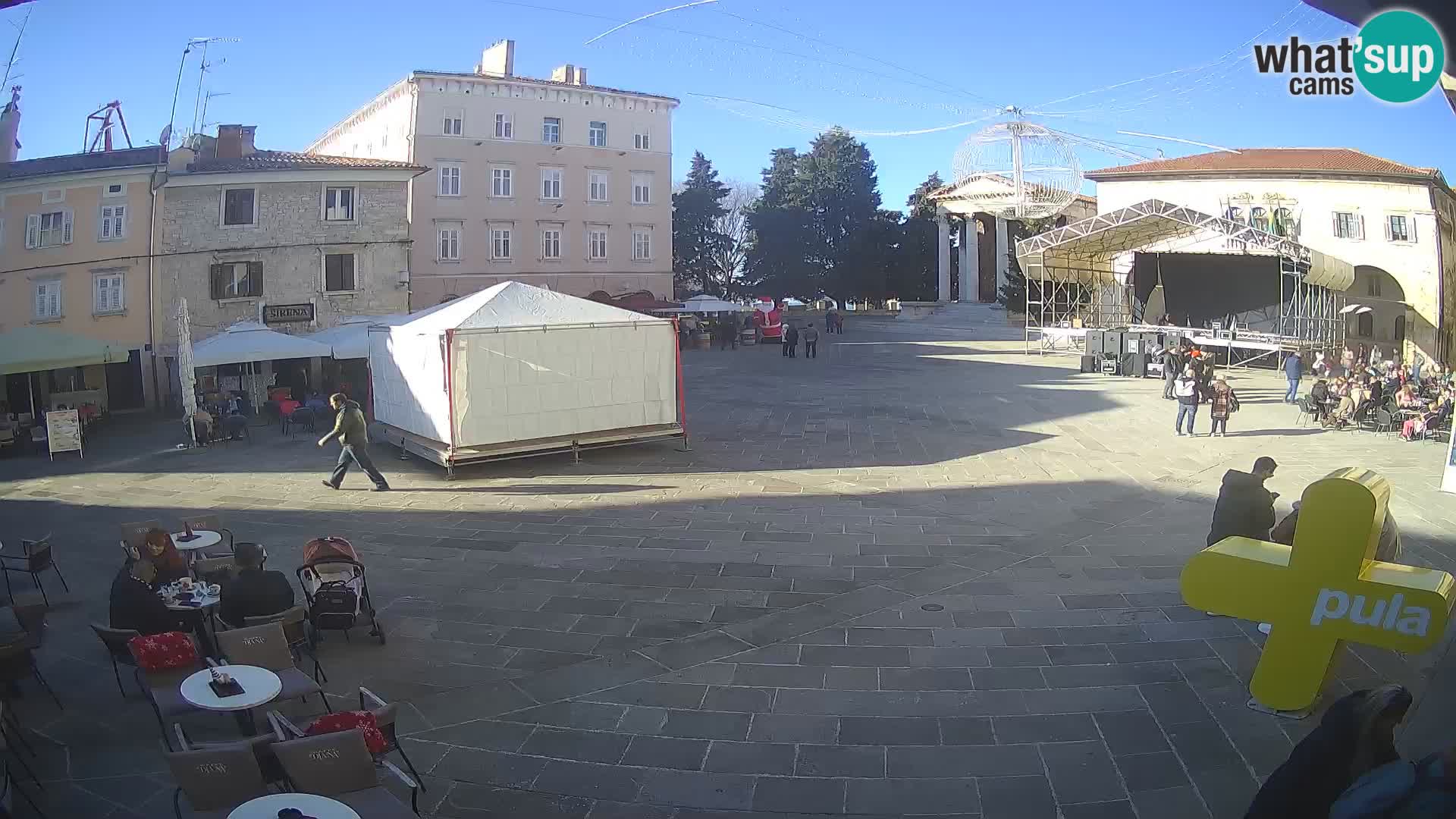 Pola – Forum e Tempio di Augusto