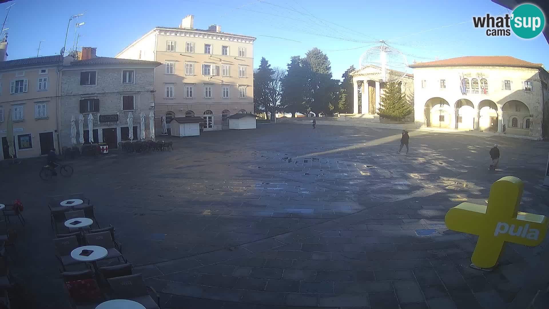 Pola – Forum e Tempio di Augusto