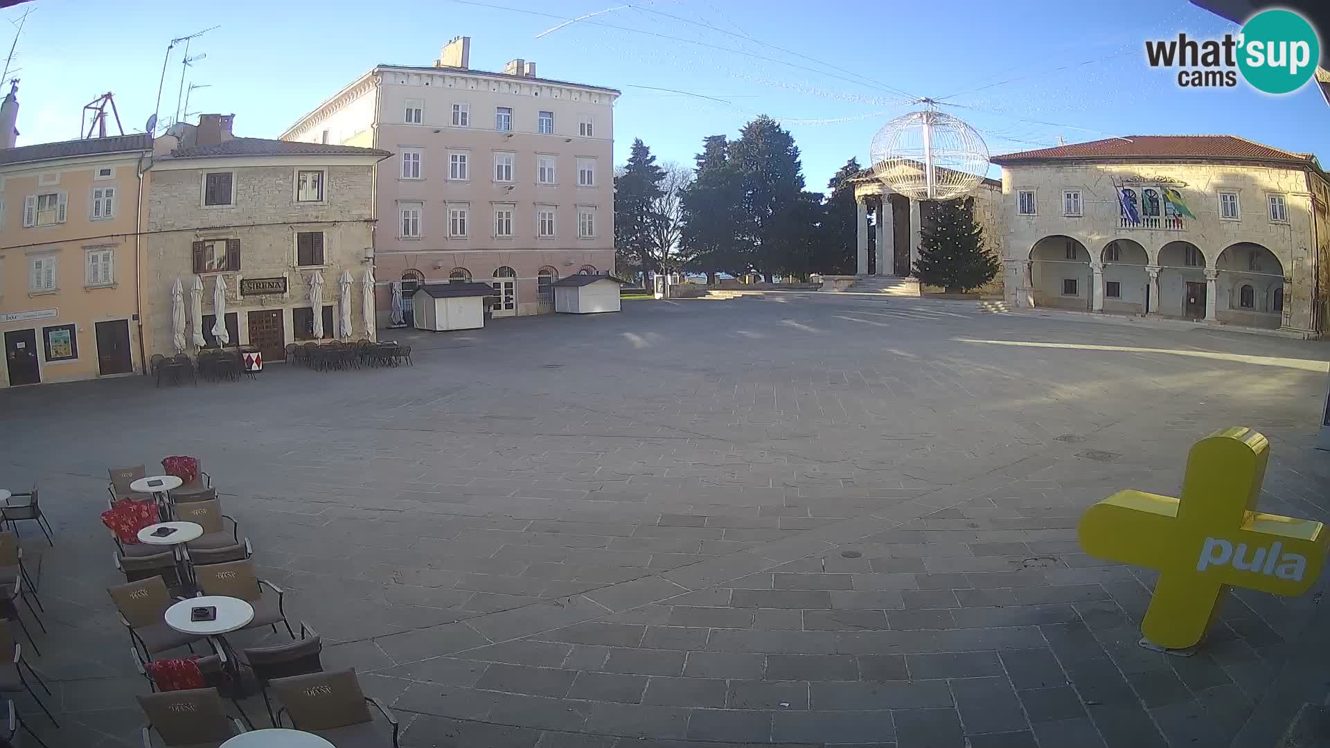 Pula – Forum et Tempio di Augusto