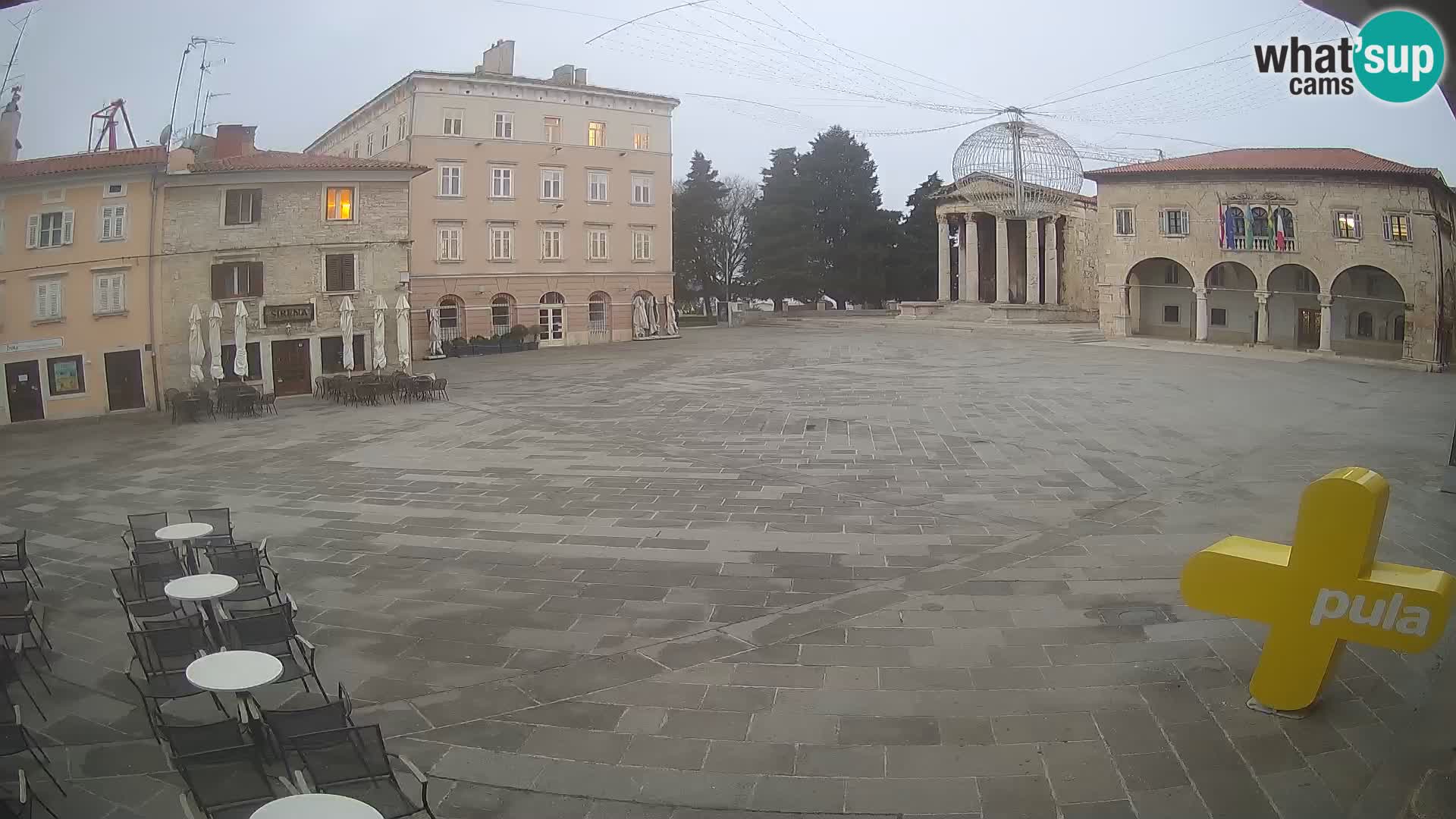 Pula – Forum el Tempio di Augusto