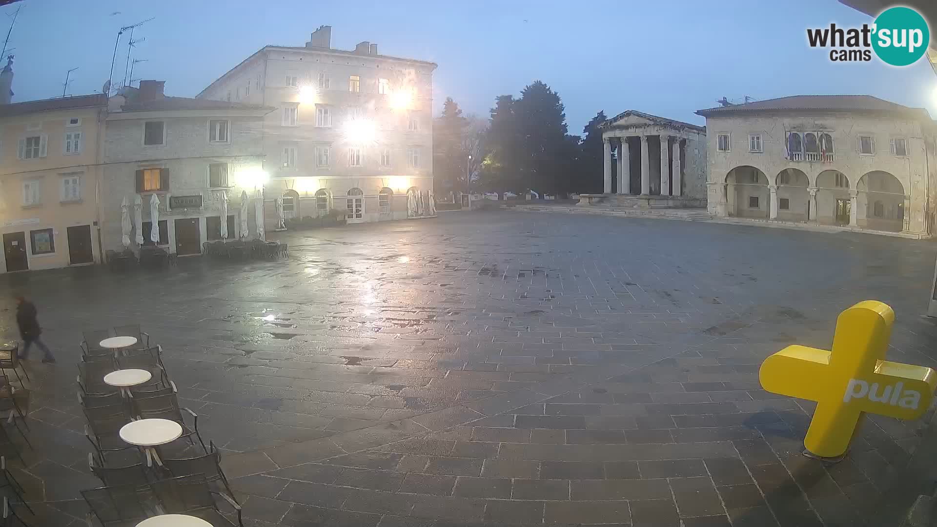 Pula – Forum el Tempio di Augusto