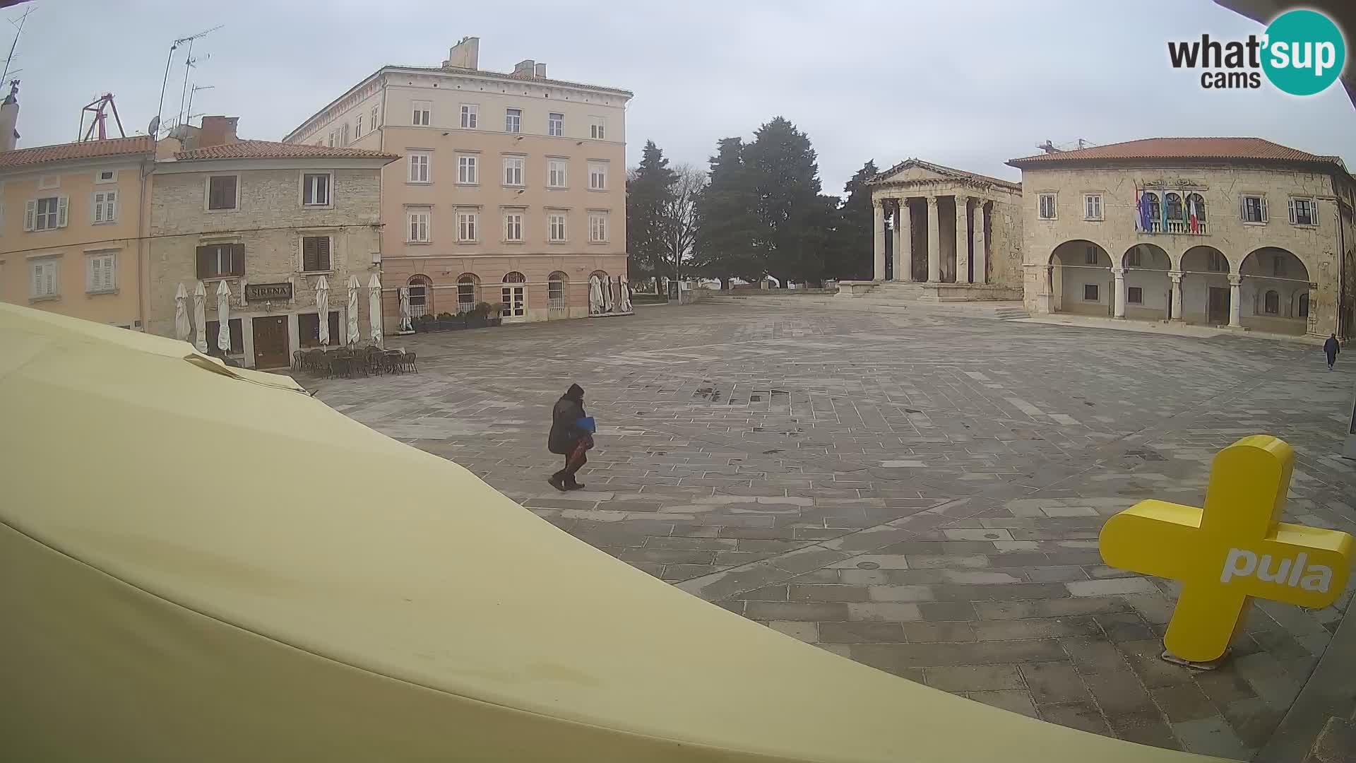 Pula – Forum et Tempio di Augusto