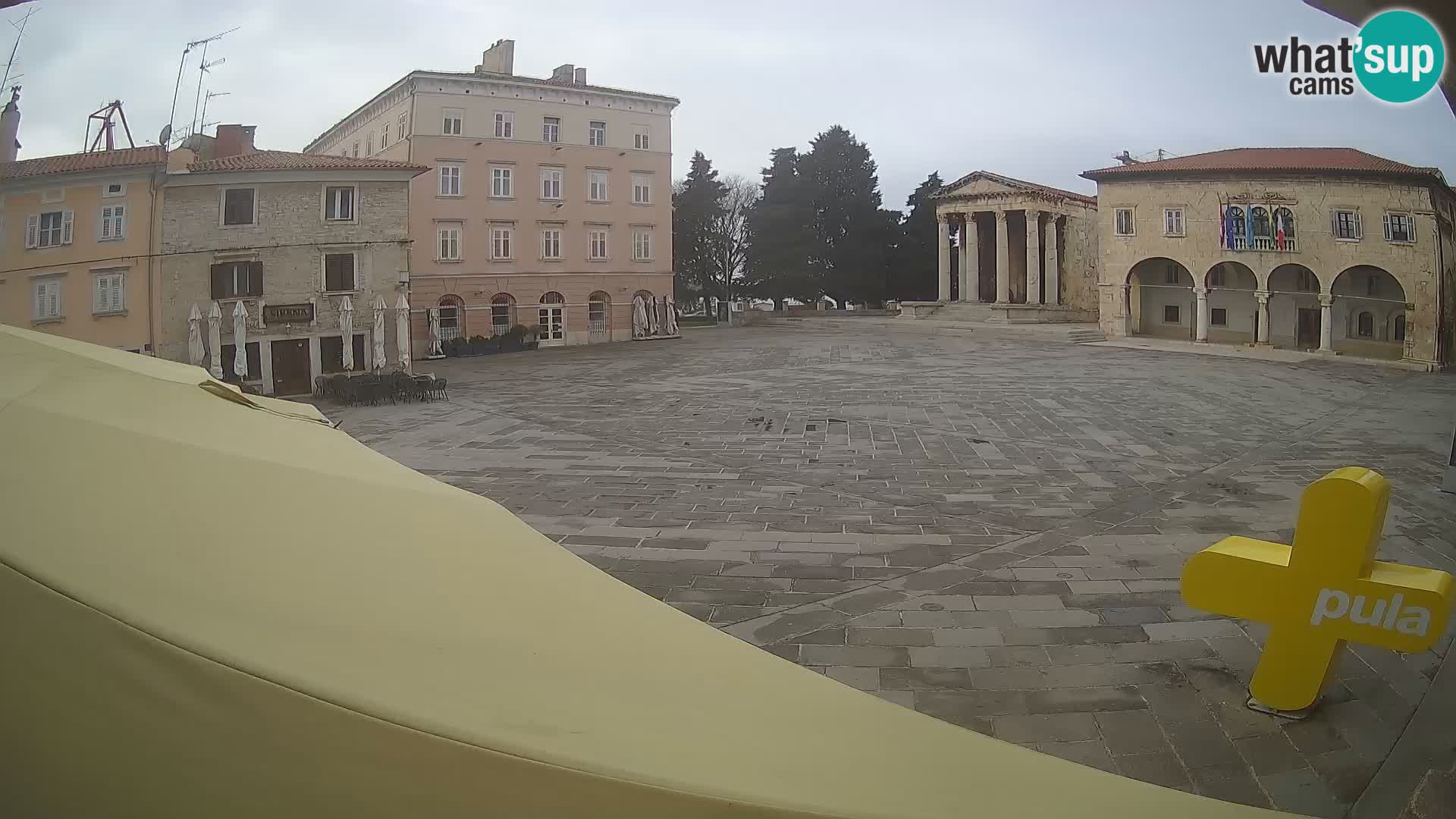 Pula – Forum el Tempio di Augusto